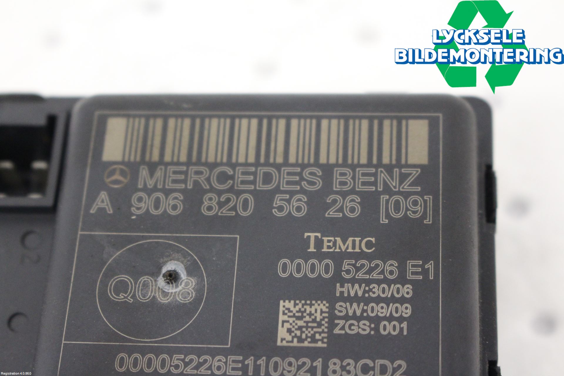 Volkswagen VW CRAFTER 06-16 Styrenhet Dörr