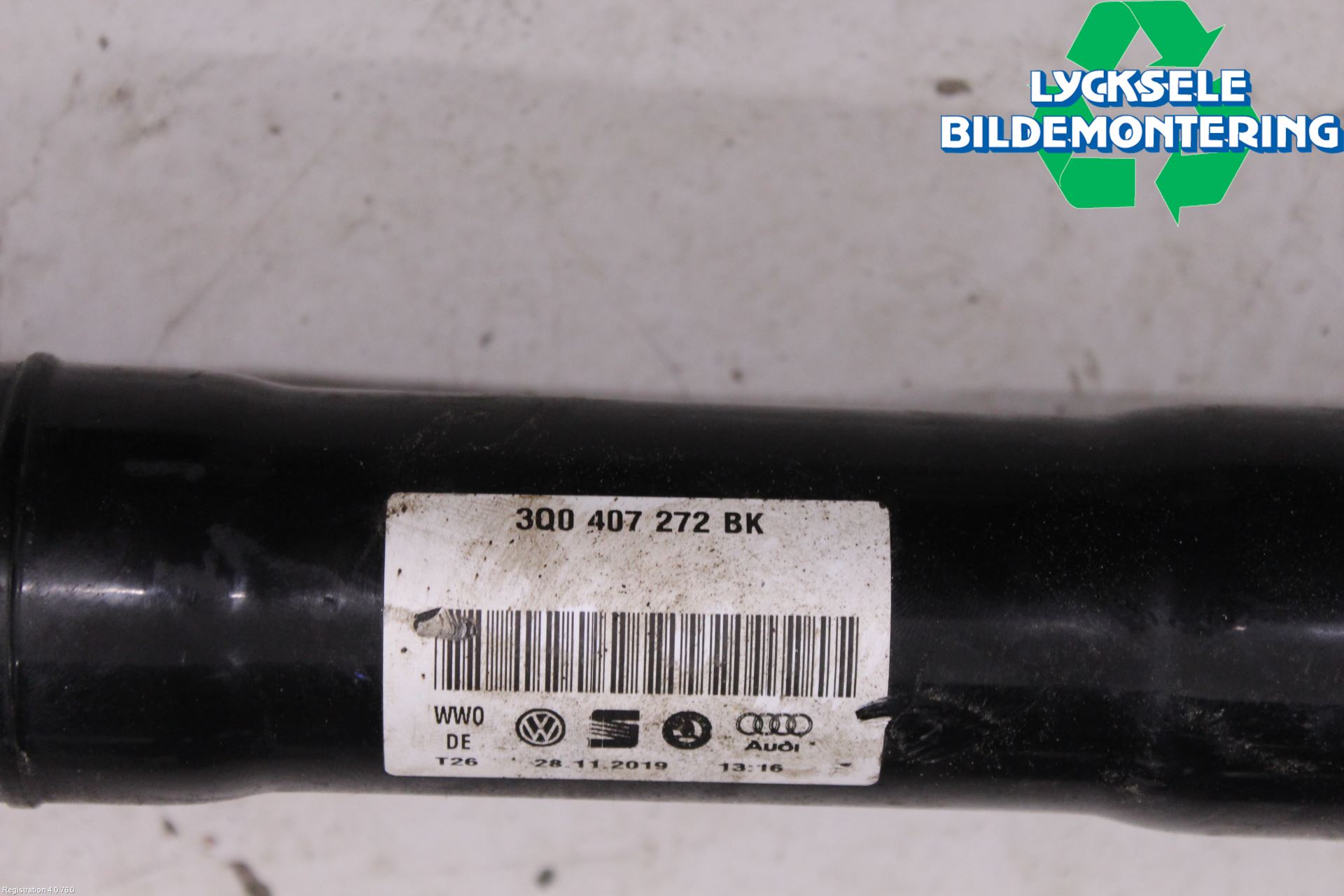 Volkswagen VW PASSAT 20-24 Drivaxel Fram Höger