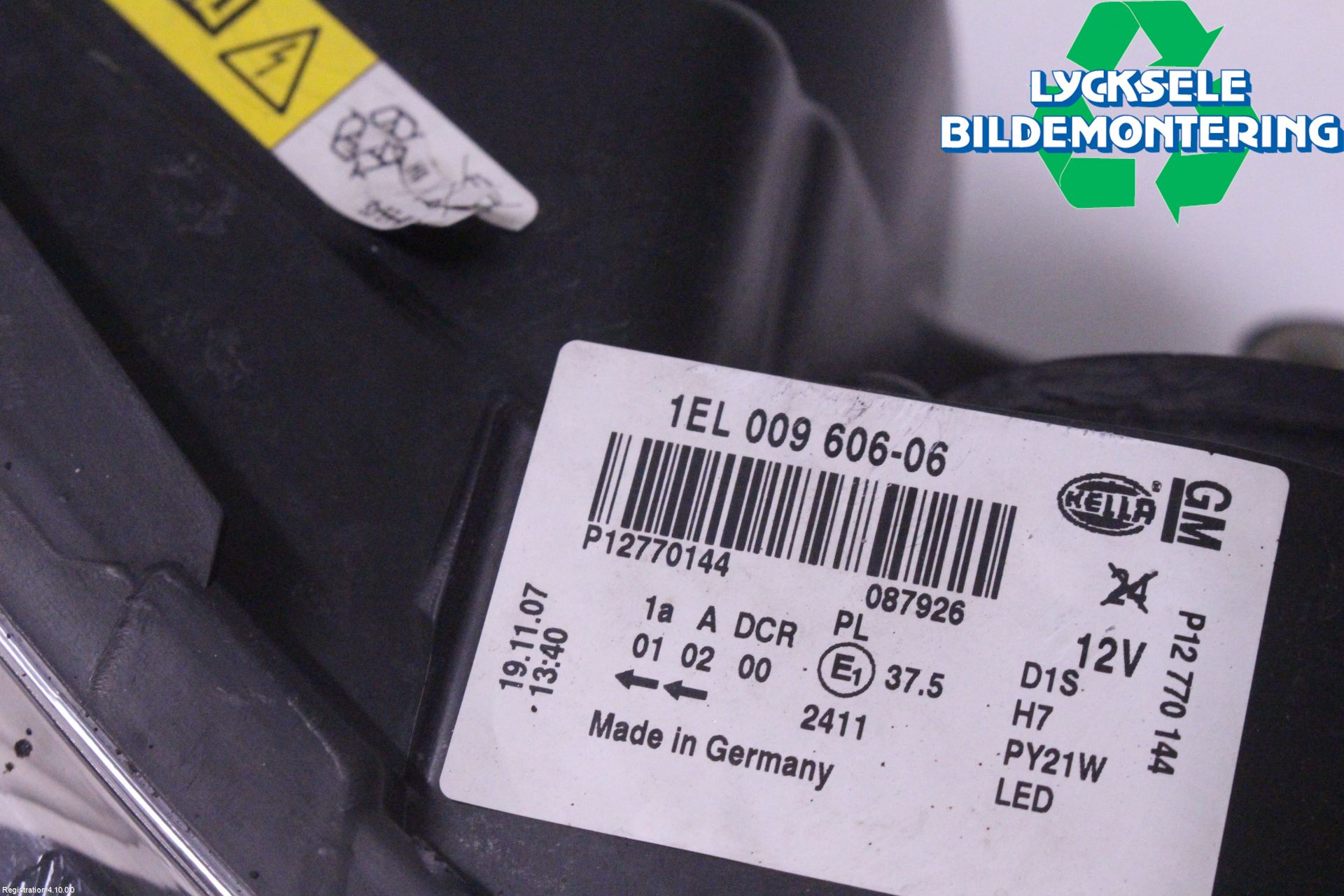 Saab 9-3 VER2/VER3 08-15 Strålkastare Höger