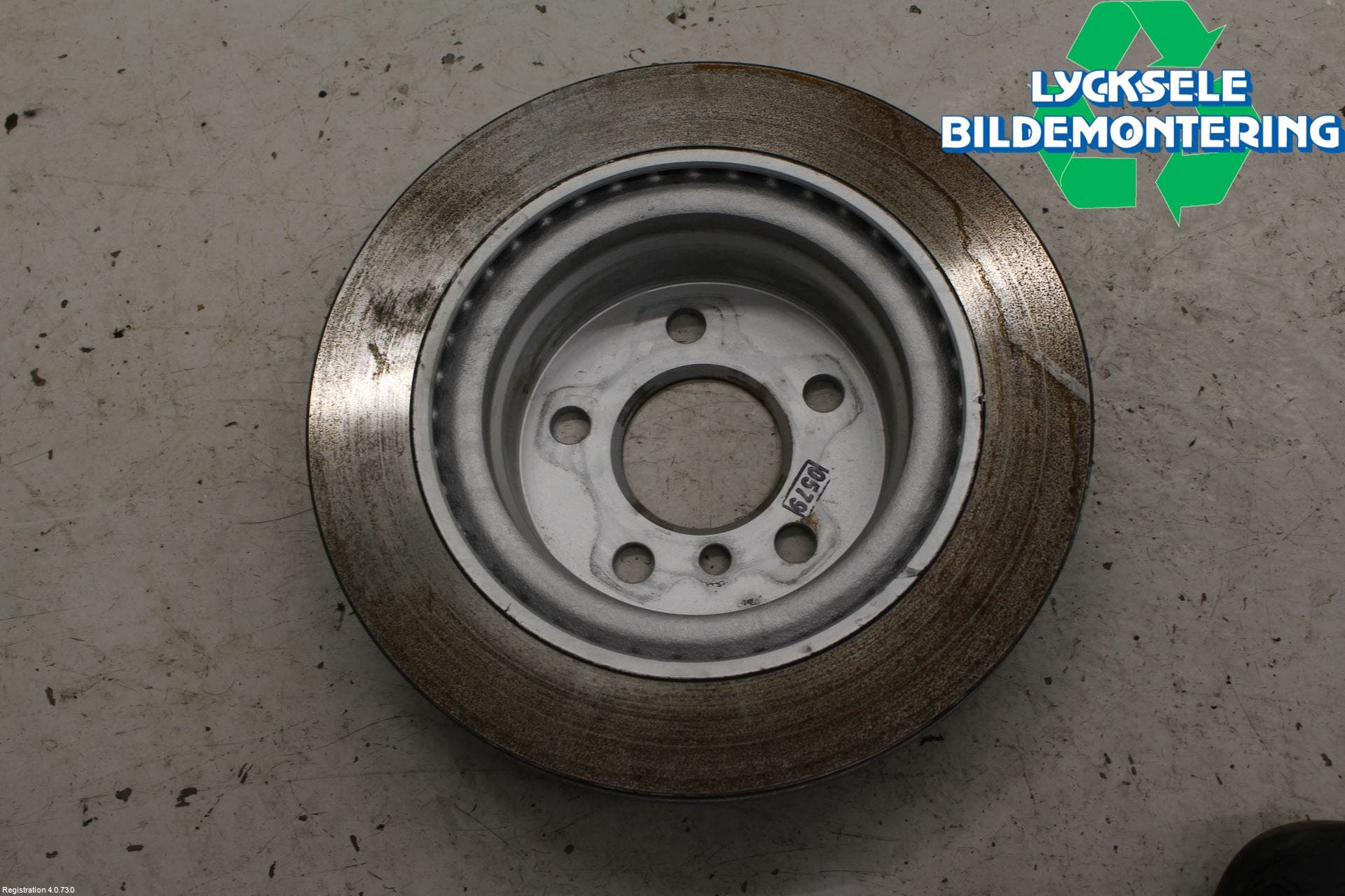 BMW 3 G20/G21/G80/G81 19- Bromsskiva Bak