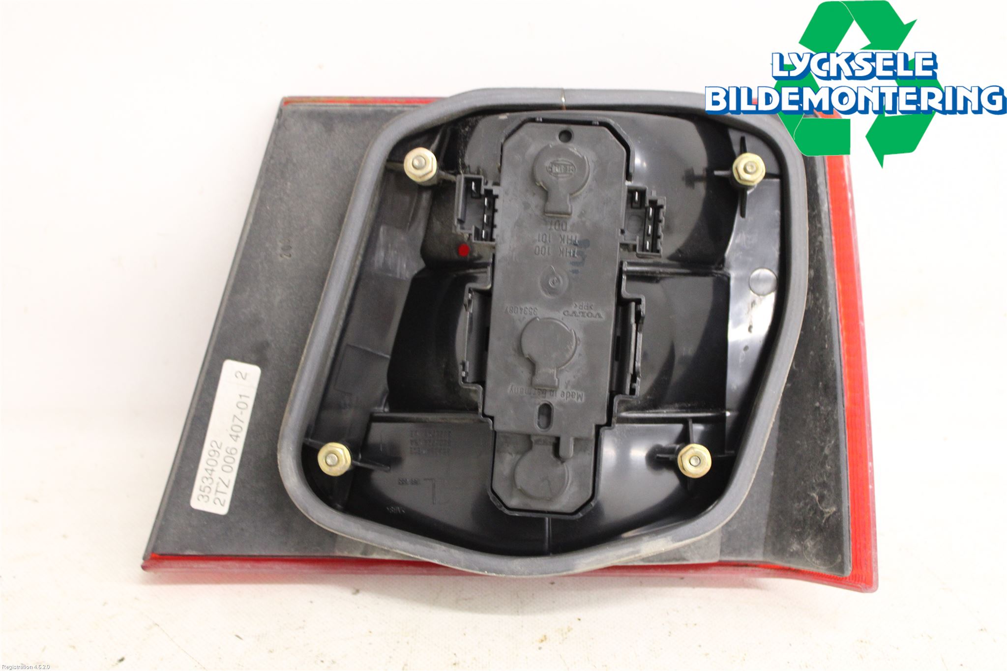 Volvo 940 91-98 Bakljus Lucka Vä