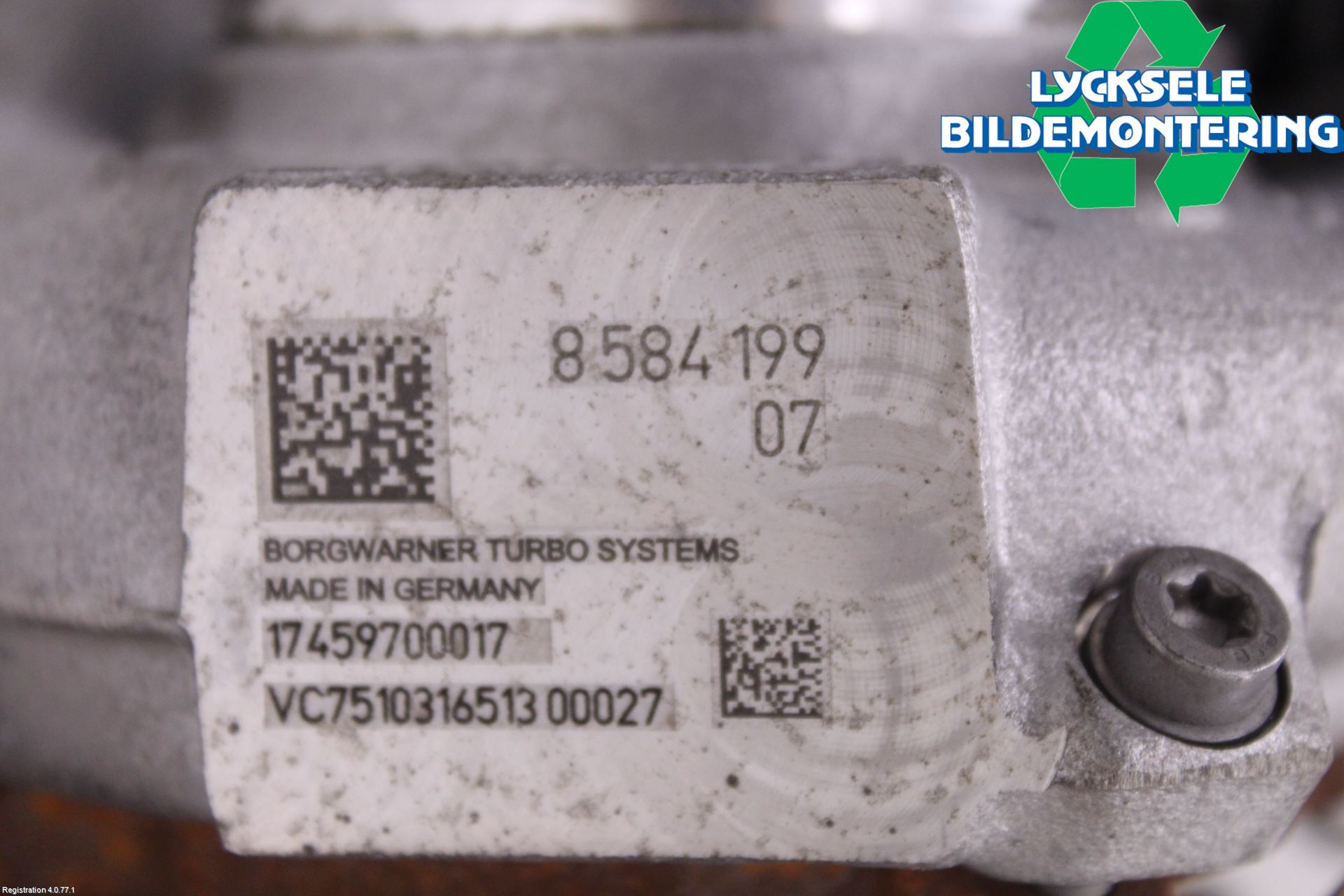 BMW X1 F48 15-22 Turboaggregat