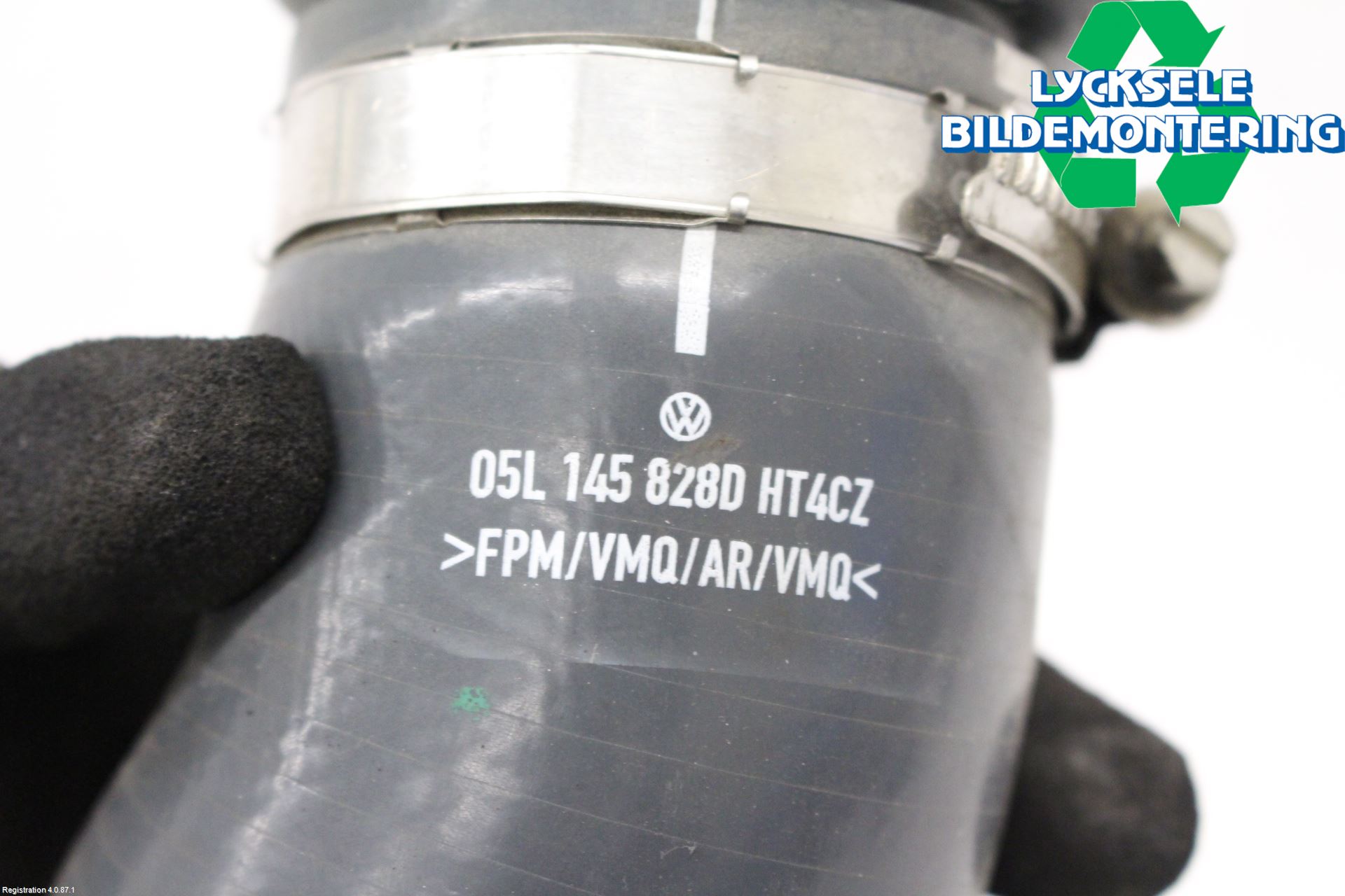 Volkswagen VW T-ROC 18- Laddluft-Intercoolerrör