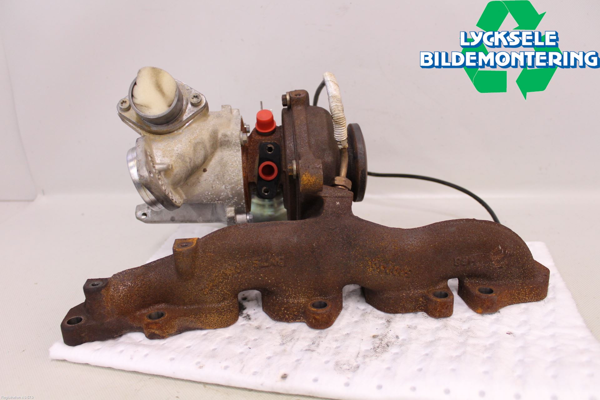 Volkswagen VW CADDY 16-20 Turboaggregat