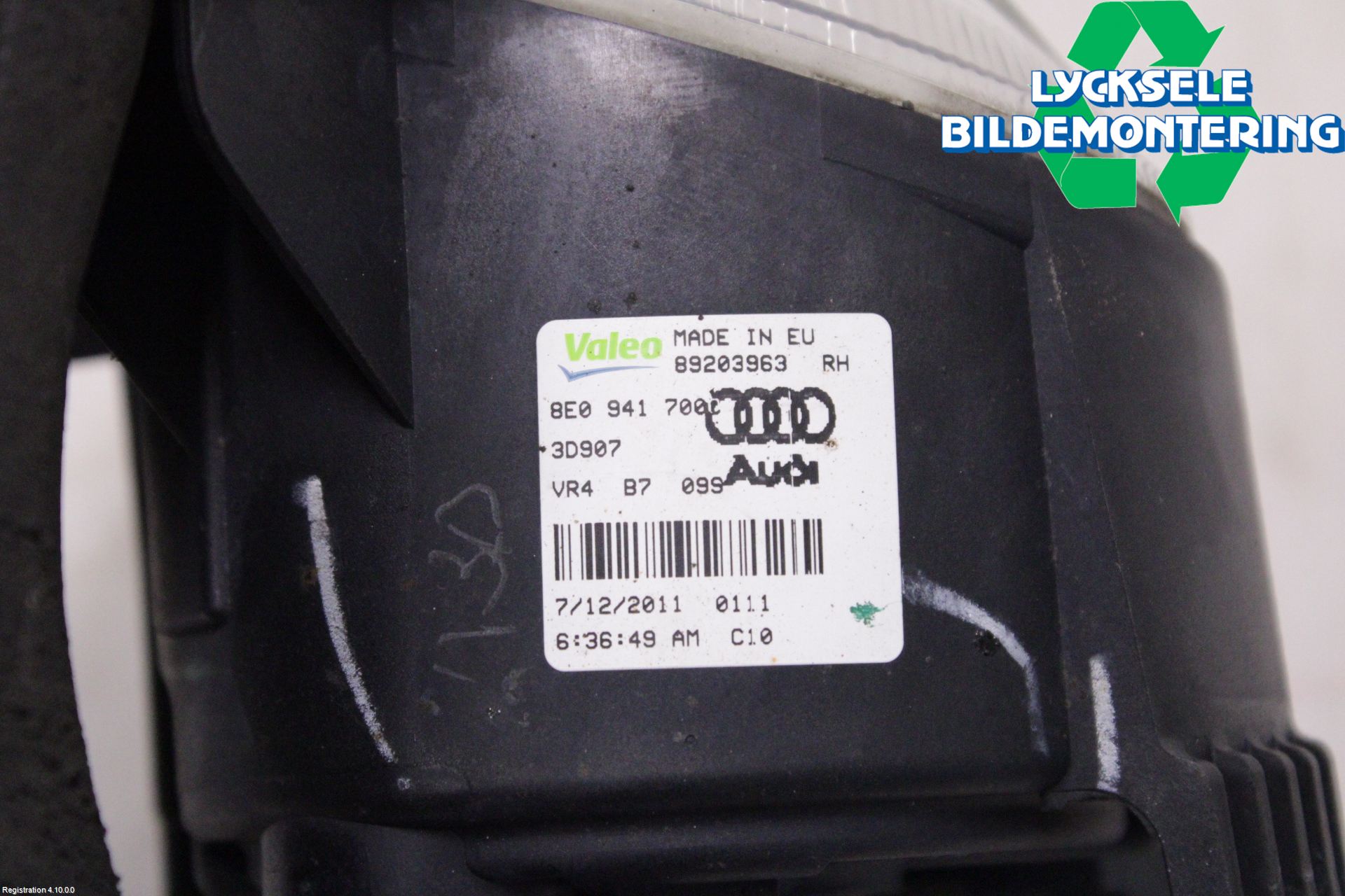 Audi A3/S3 05-13 Dimljus-Varselljus Fram