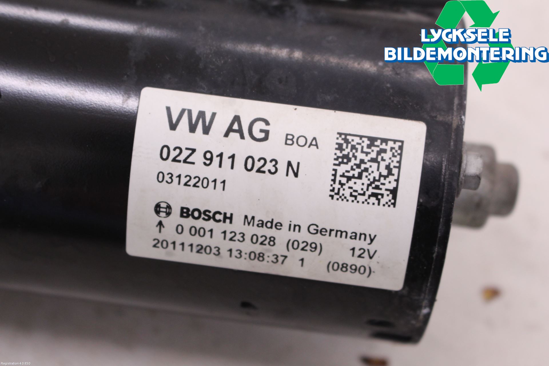 Skoda FABIA 07-14 Startmotor Diesel