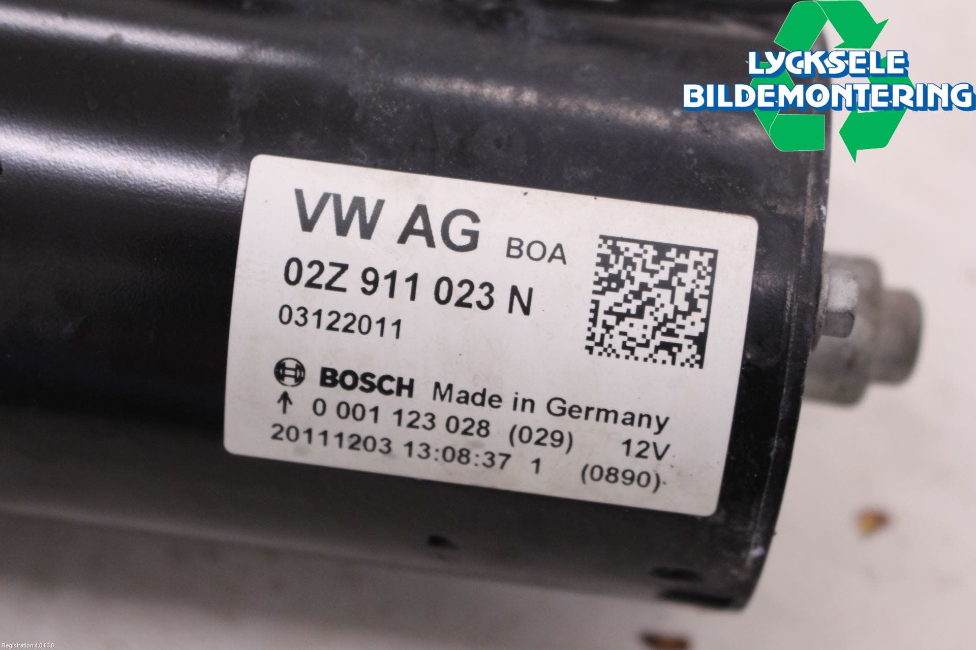 Skoda FABIA 07-14 Startmotor Diesel