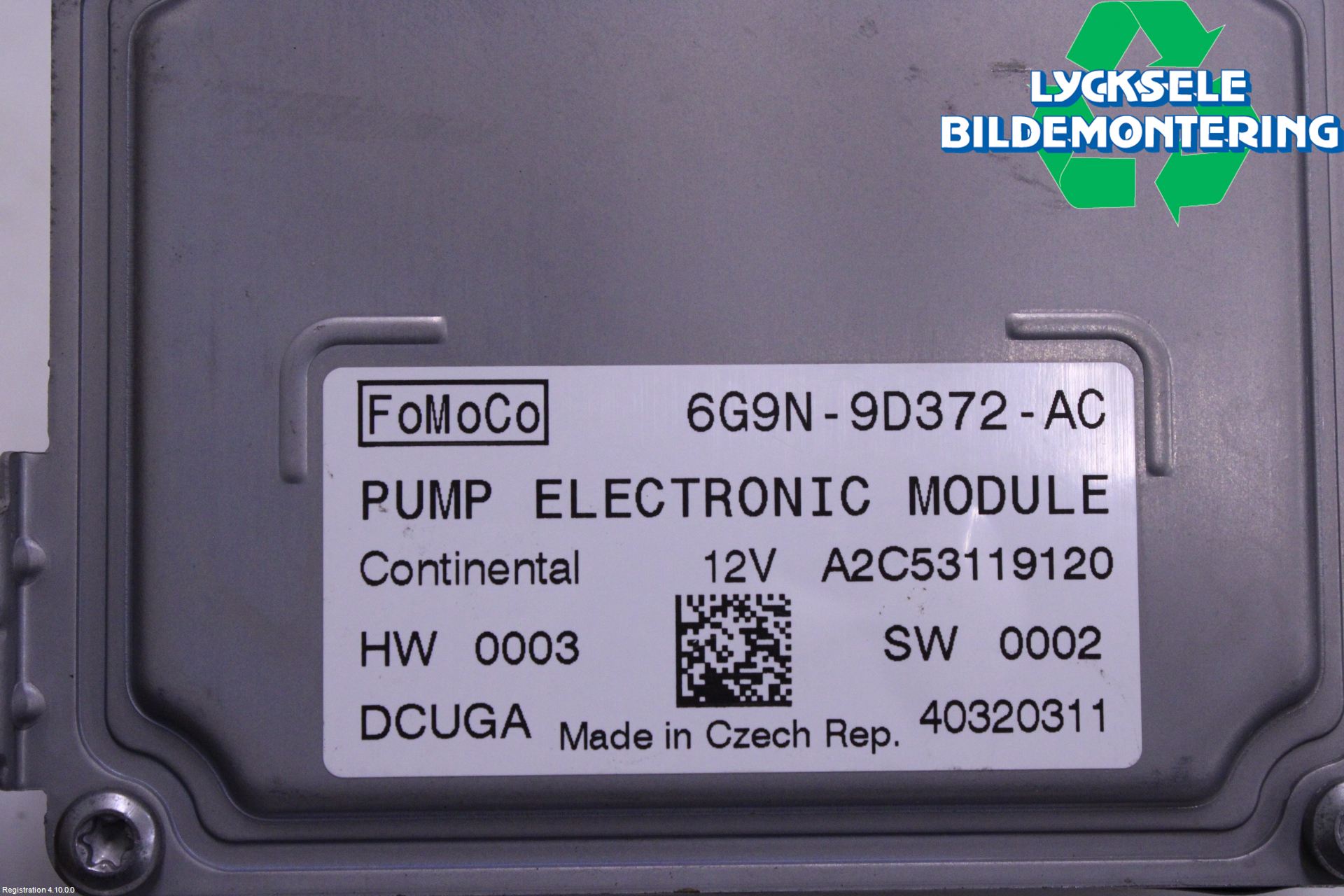 Volvo XC70 14-16 Styrenhet Bränslepump