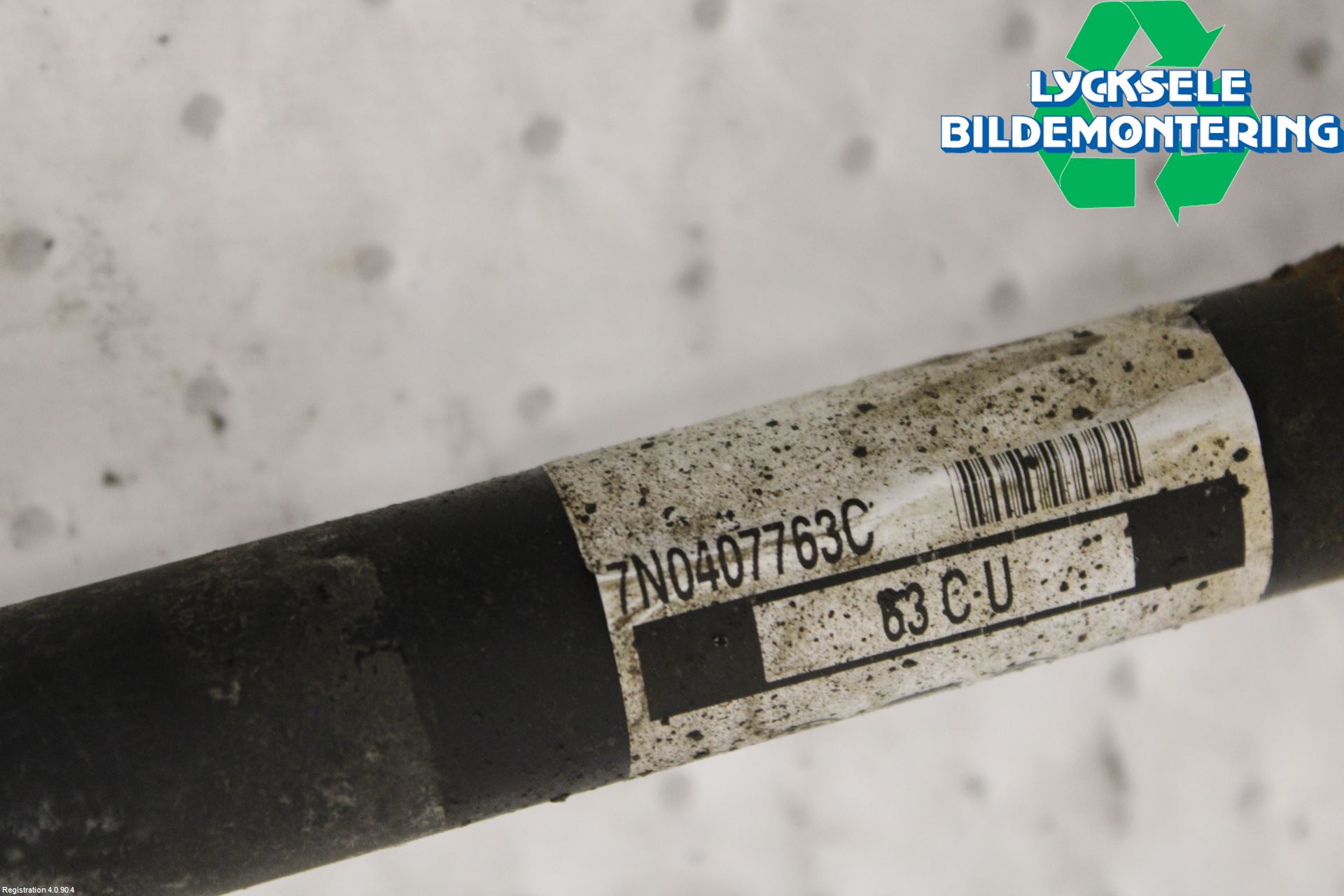 Volkswagen VW SHARAN 11- Drivaxel Fram Vänster