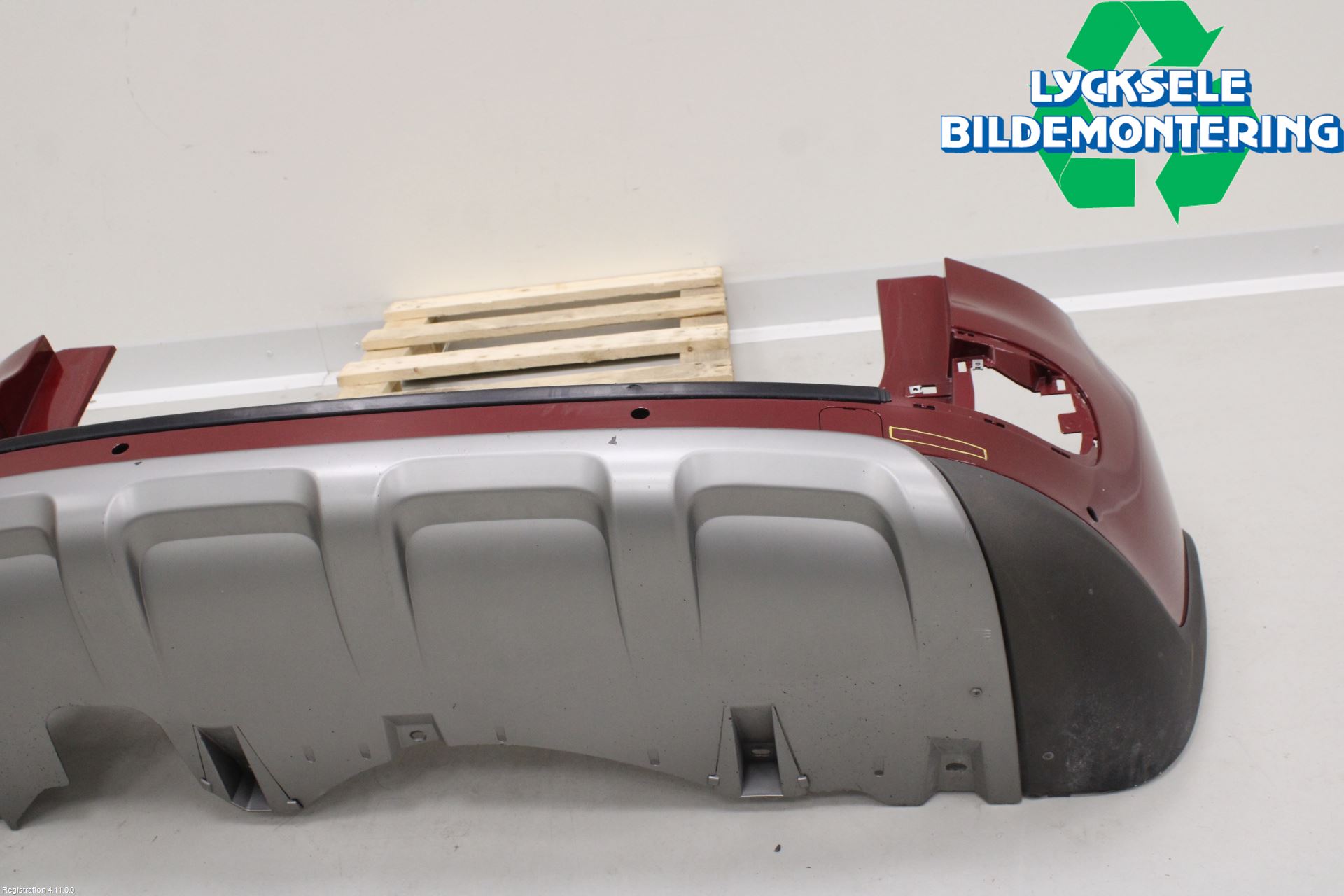 Fiat 500L 13-19 Stötfångarbeklädnad Bak