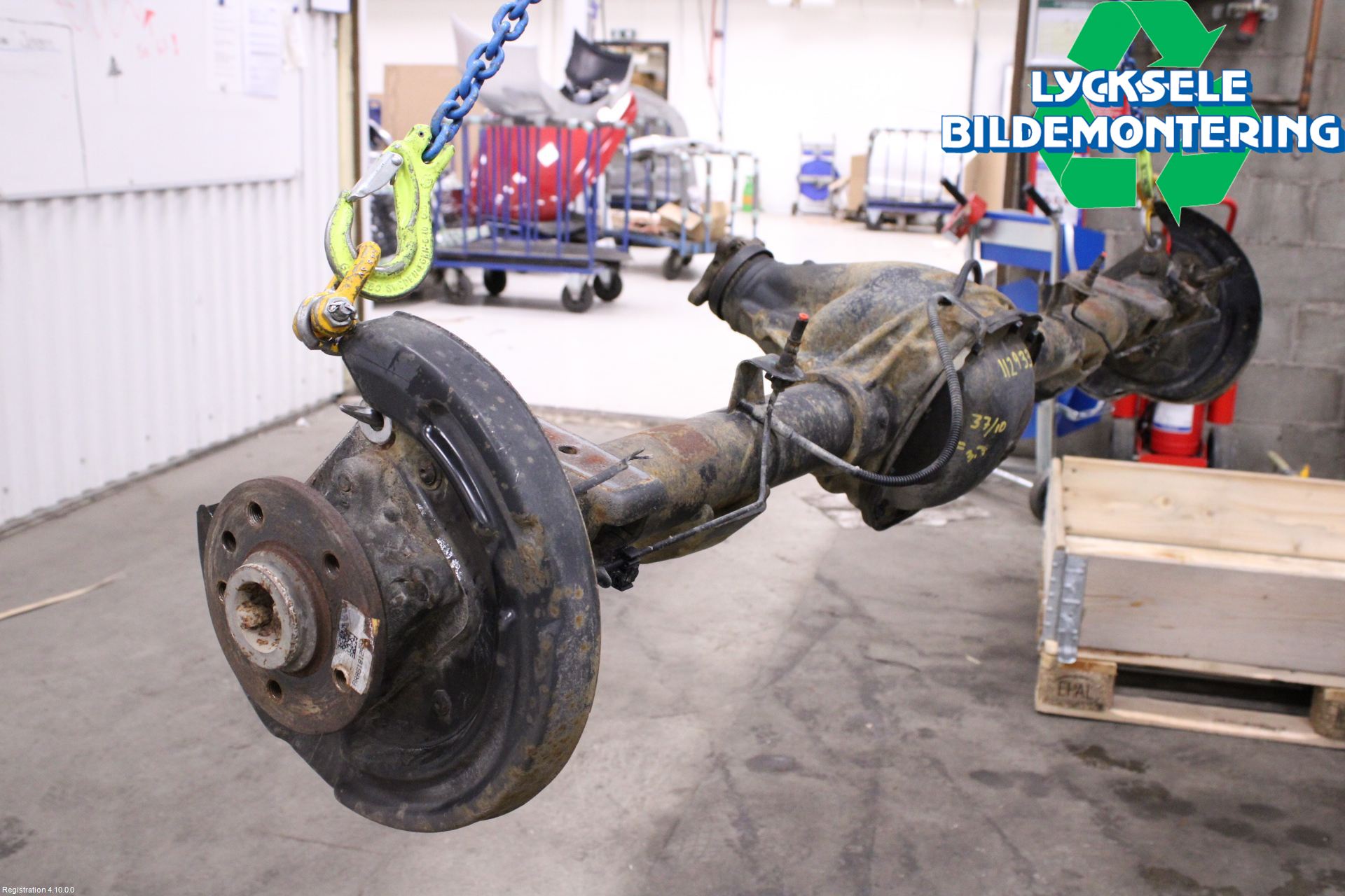 Volkswagen VW AMAROK 2H 10-22 Bakaxel