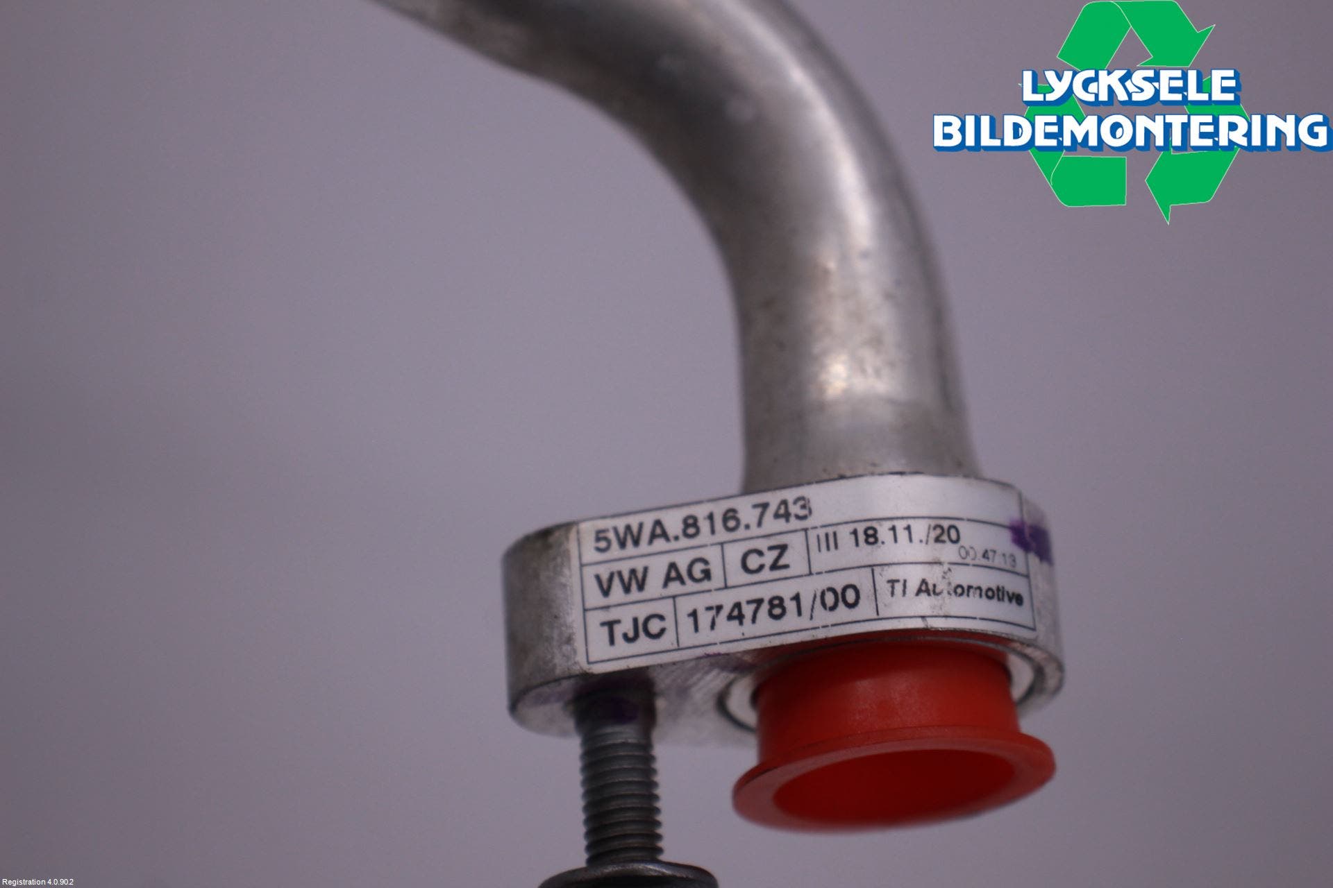 Volkswagen VW PASSAT 20-24 Ac Slang-Rör