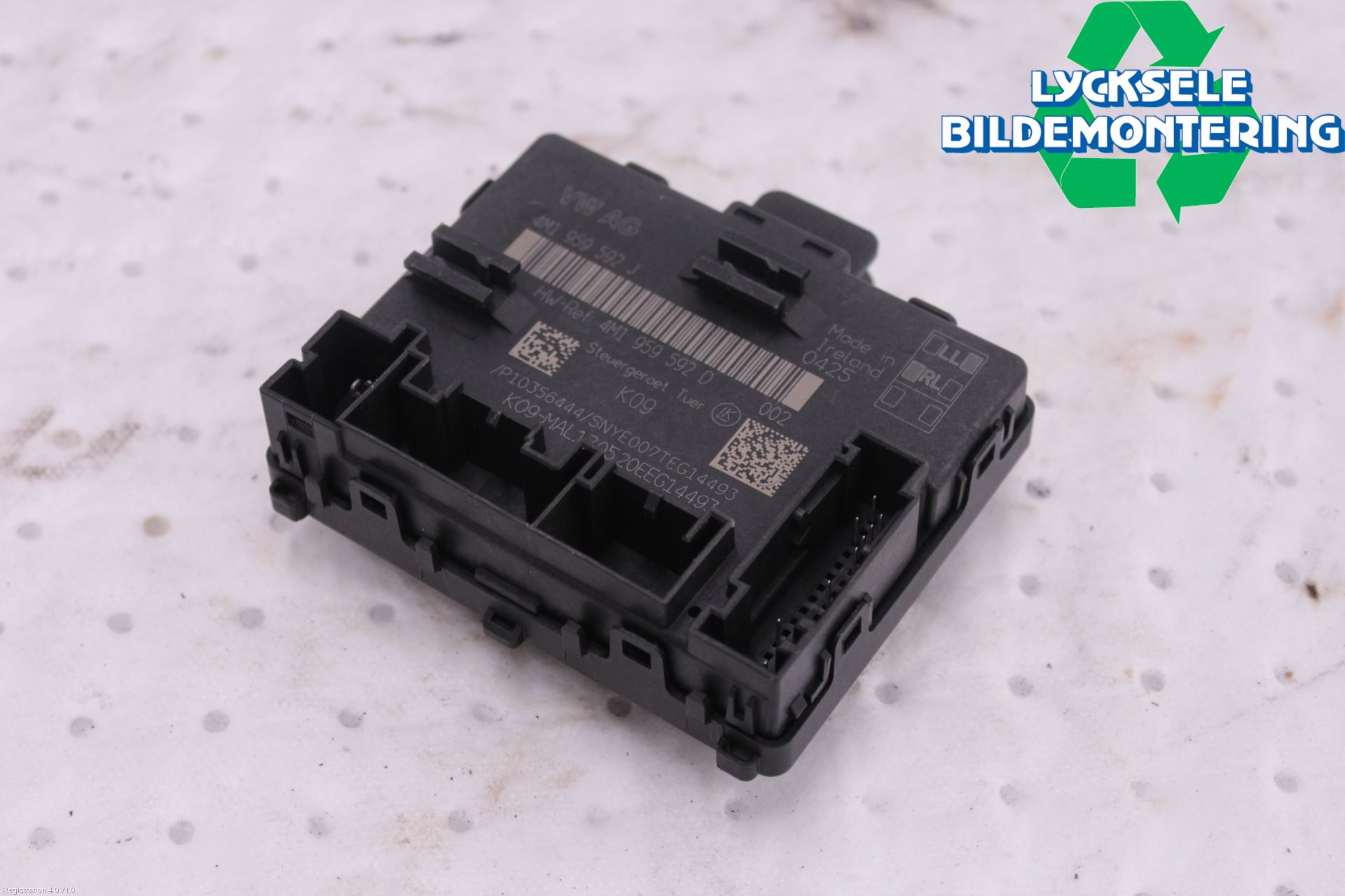 Audi A7 Sportback 4K 18- Styrenhet Dörr