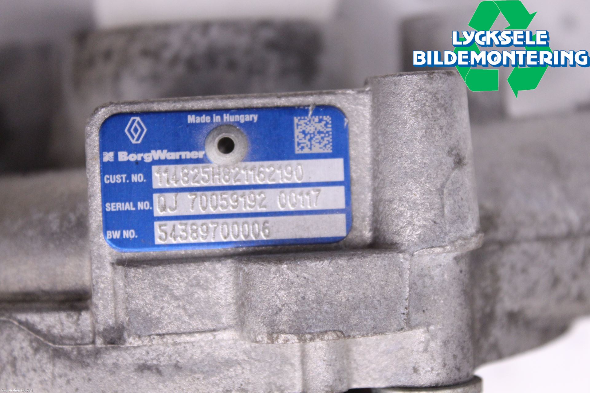 Nissan PULSAR Turboaggregat