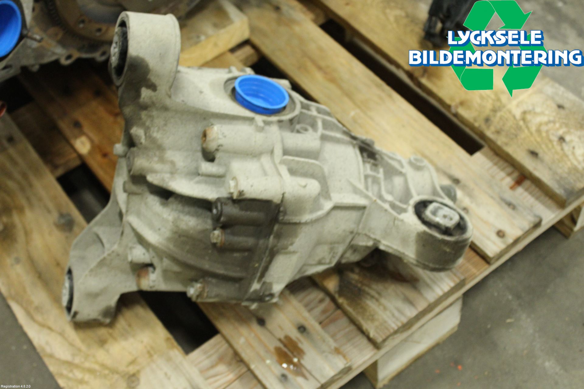 Volkswagen VW TOUAREG 7P 11-18 Bakväxel-Diff