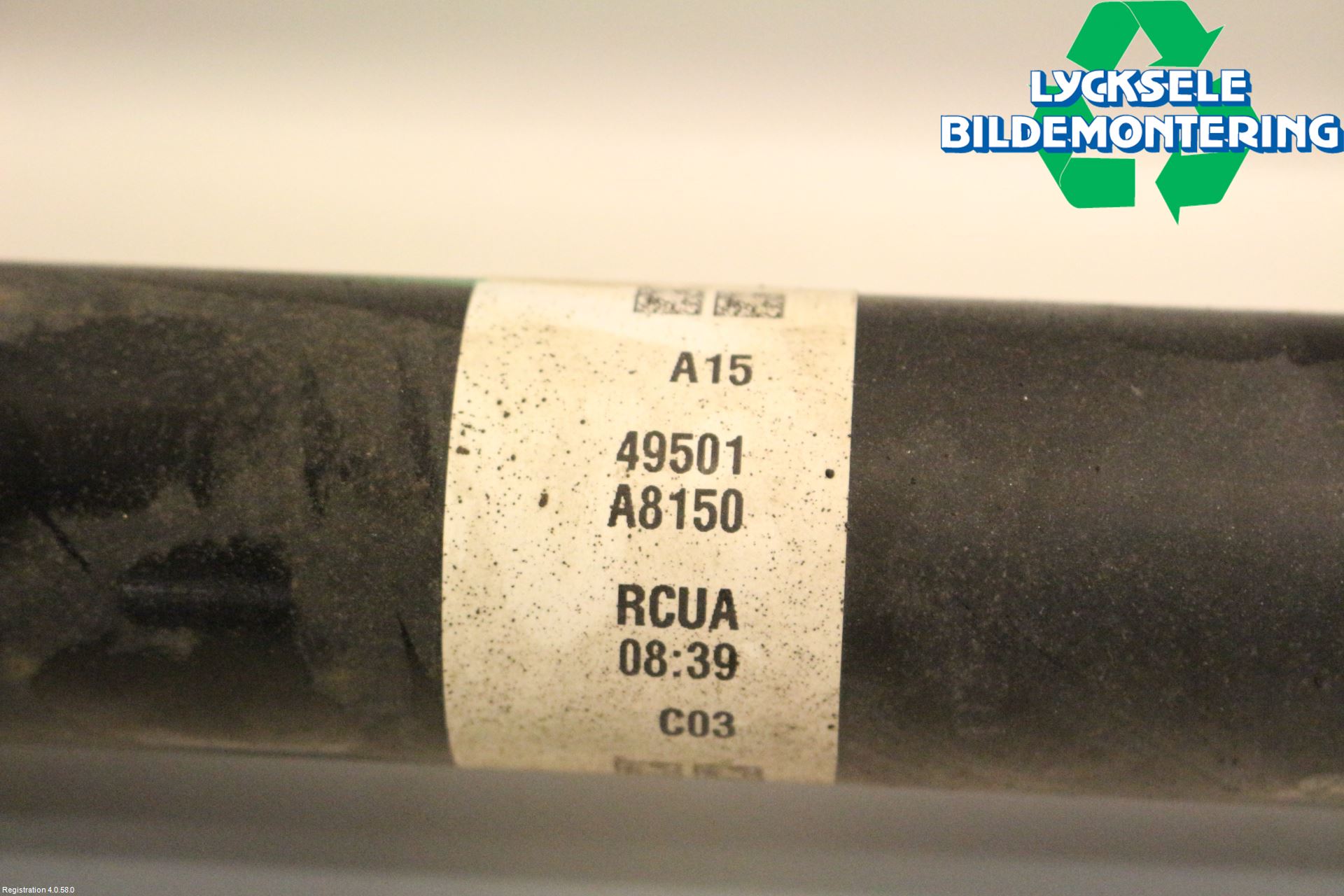 Kia OPTIMA 16-20 Drivaxel Fram Höger