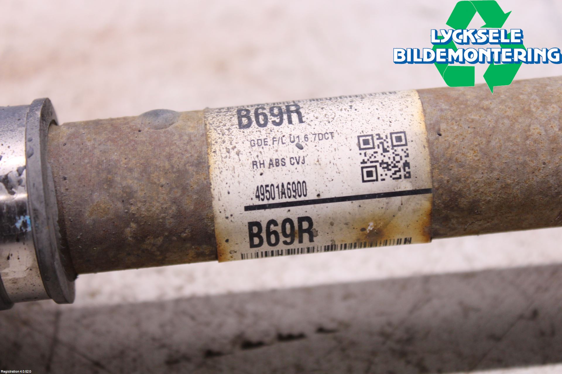 Kia CEED 12-18 Drivaxel Fram Vänster