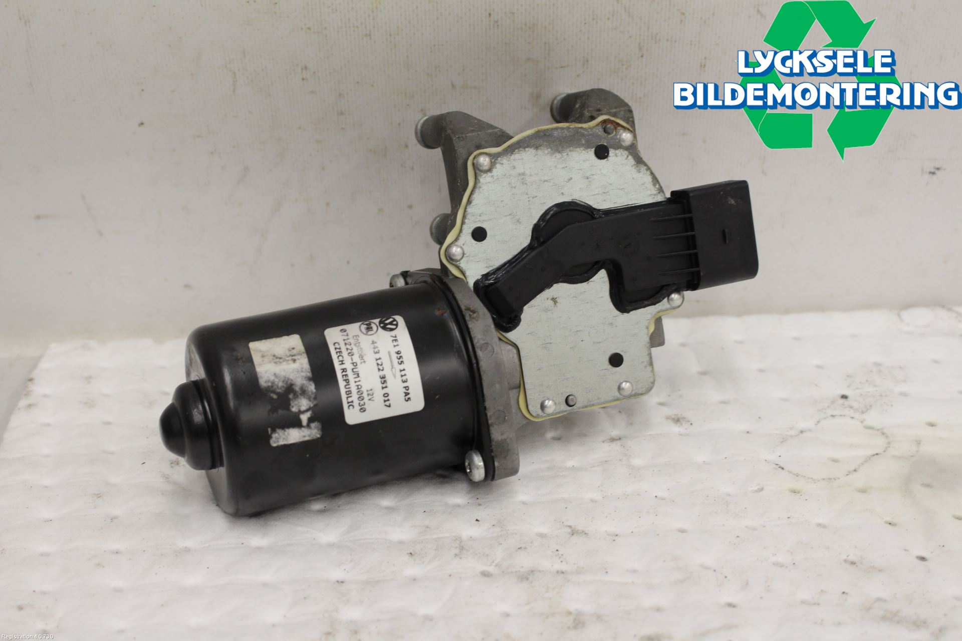 Volkswagen VW MULTIVAN T4-T6 91-21 Torkarmotor Baklucka