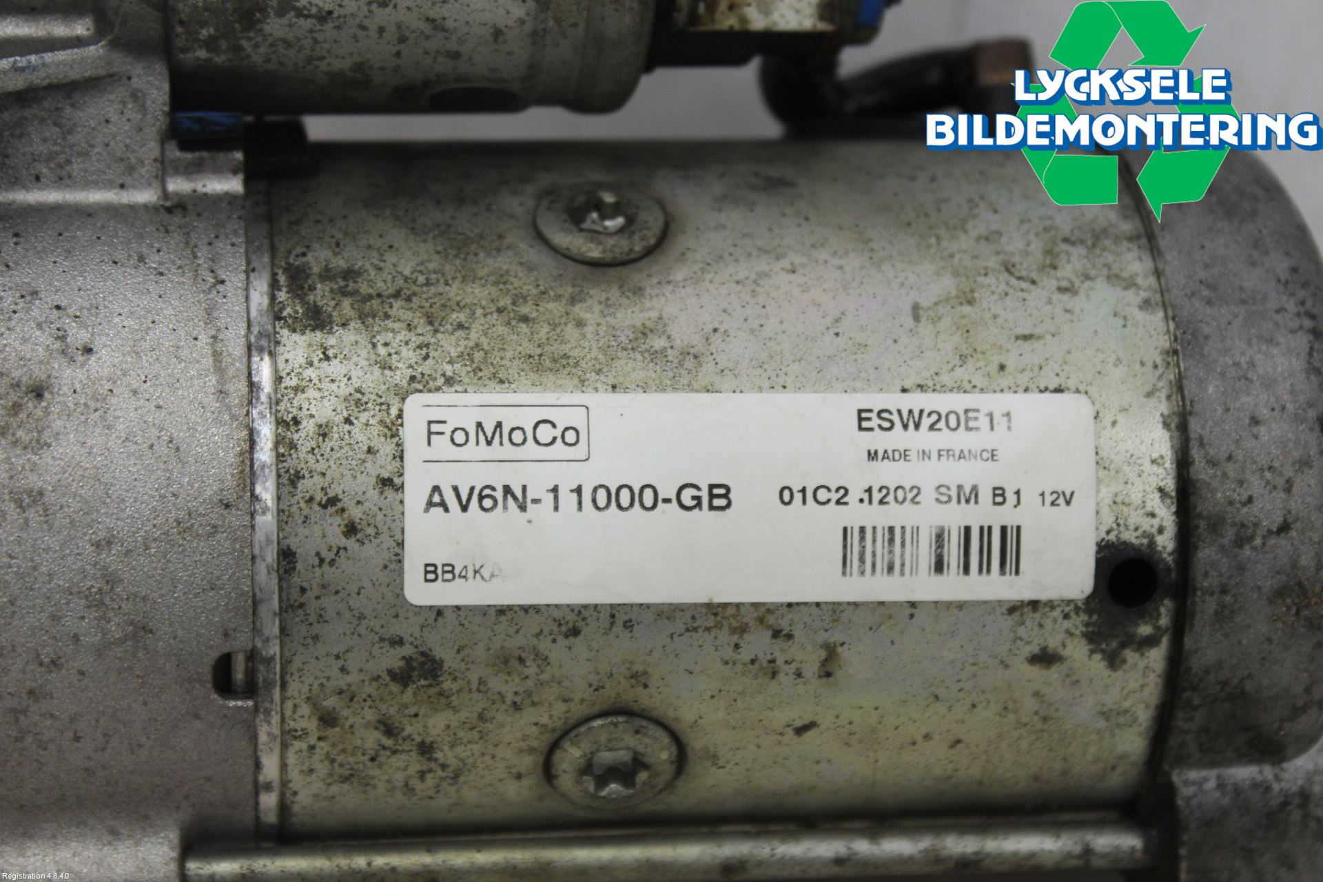 Ford C-MAX II  11-14 Startmotor Diesel