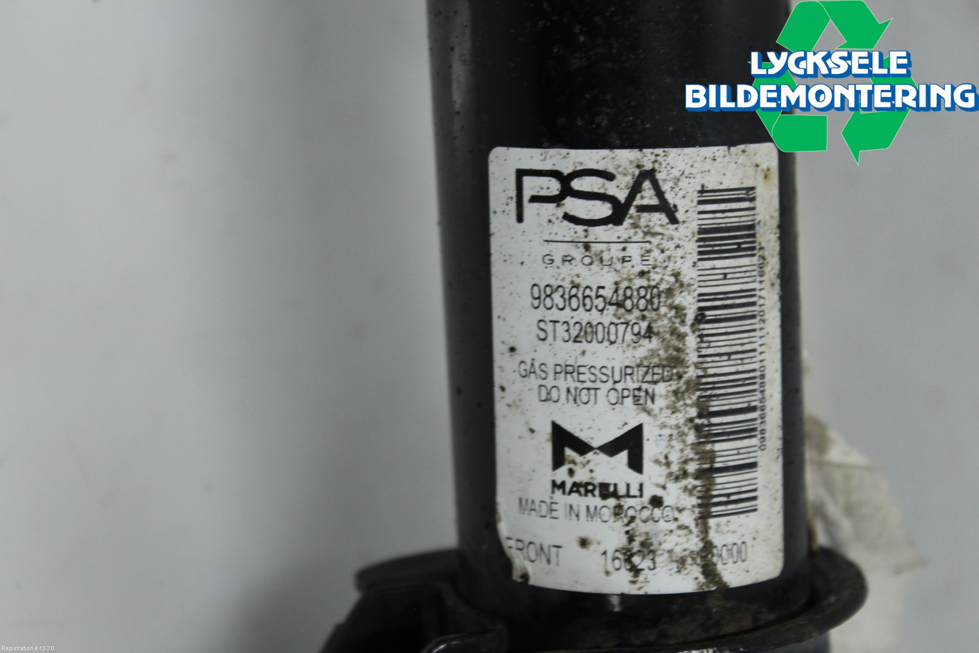 Peugeot 2008/E-2008 20- Fjäderben Fram Höger
