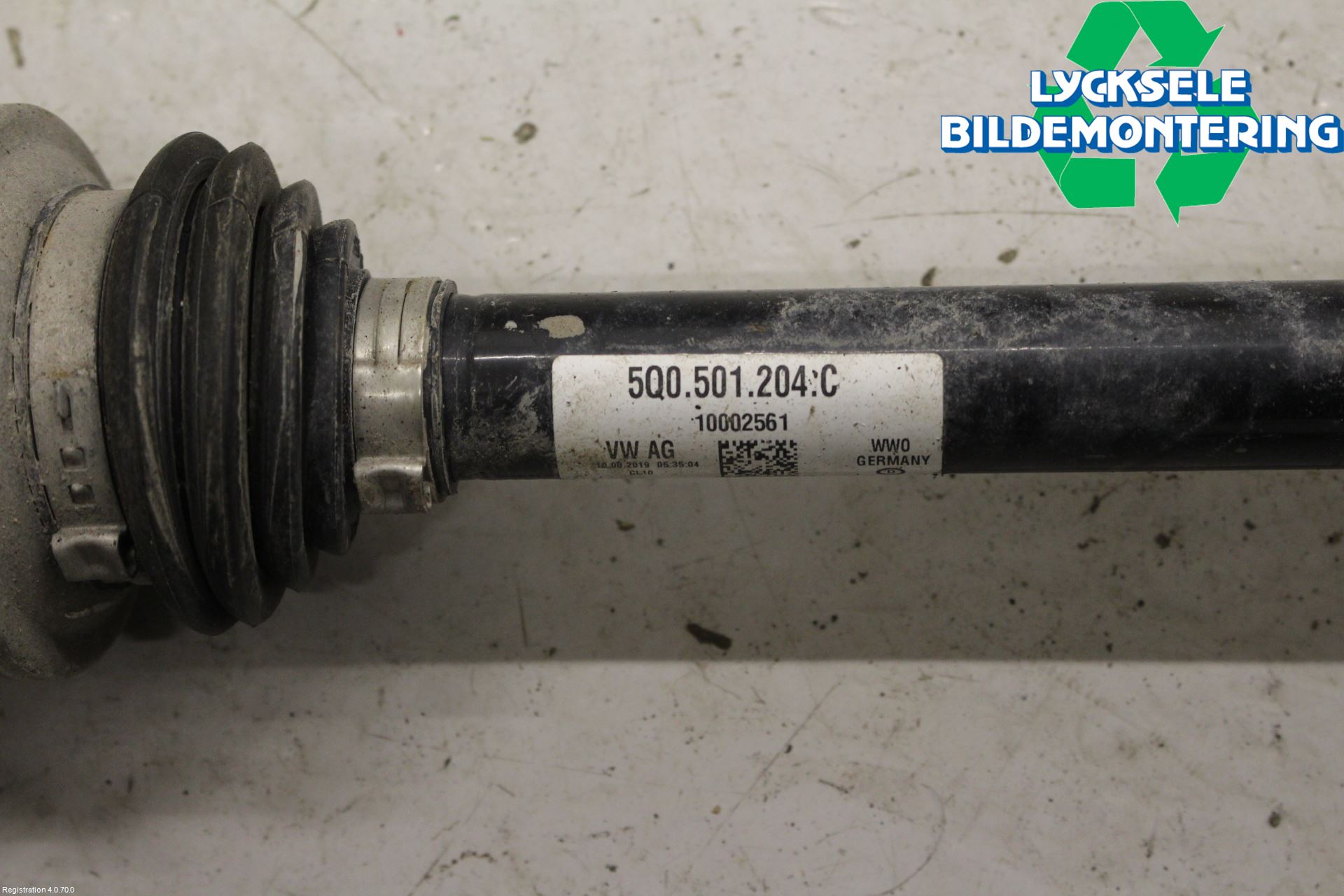 Skoda OCTAVIA (5E) 13-20 Drivaxel Bak Höger