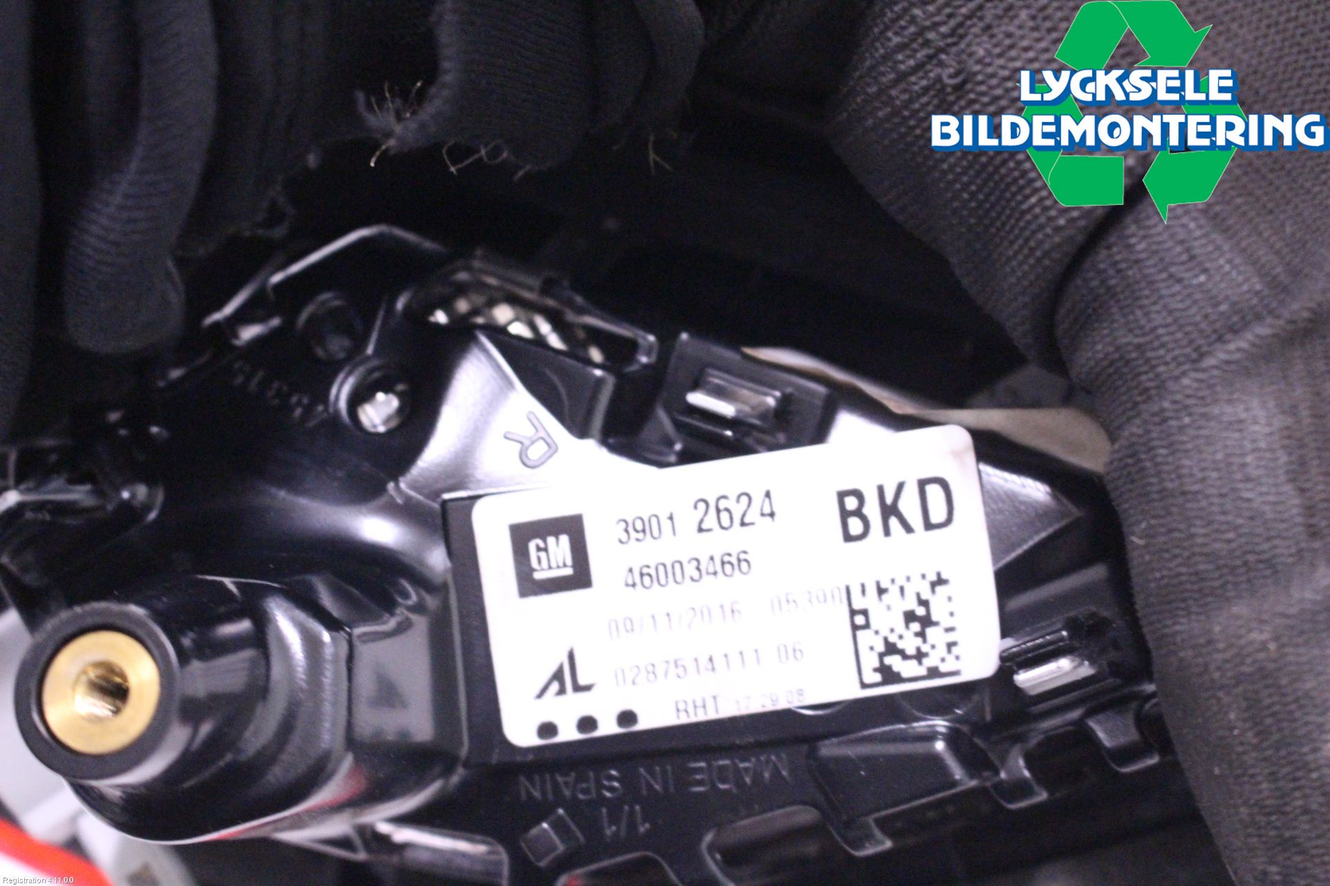 Opel CORSA E 15-19 Bakljus Lucka Hö