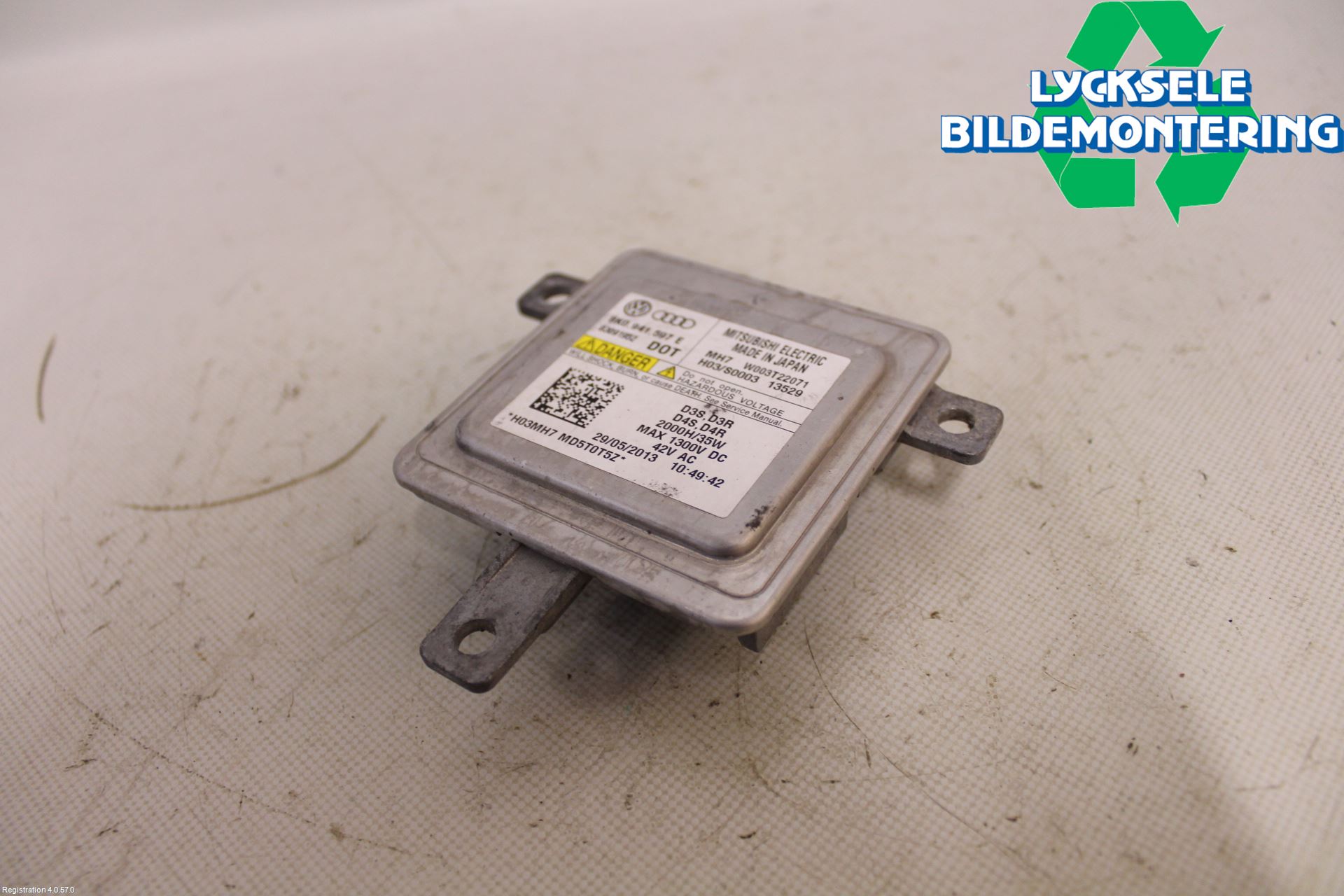 Skoda SUPERB 09-15 Styrenhet Strålkastare