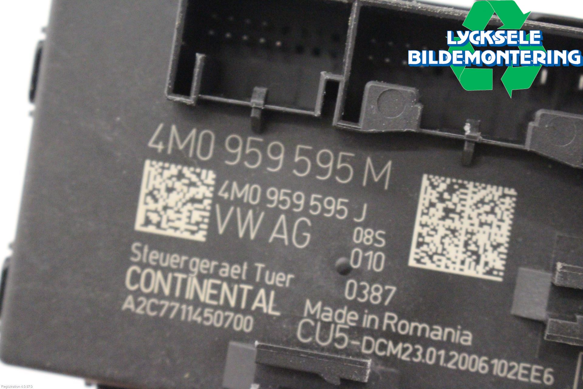 Audi E-TRON, S GE 19- Styrenhet Dörr