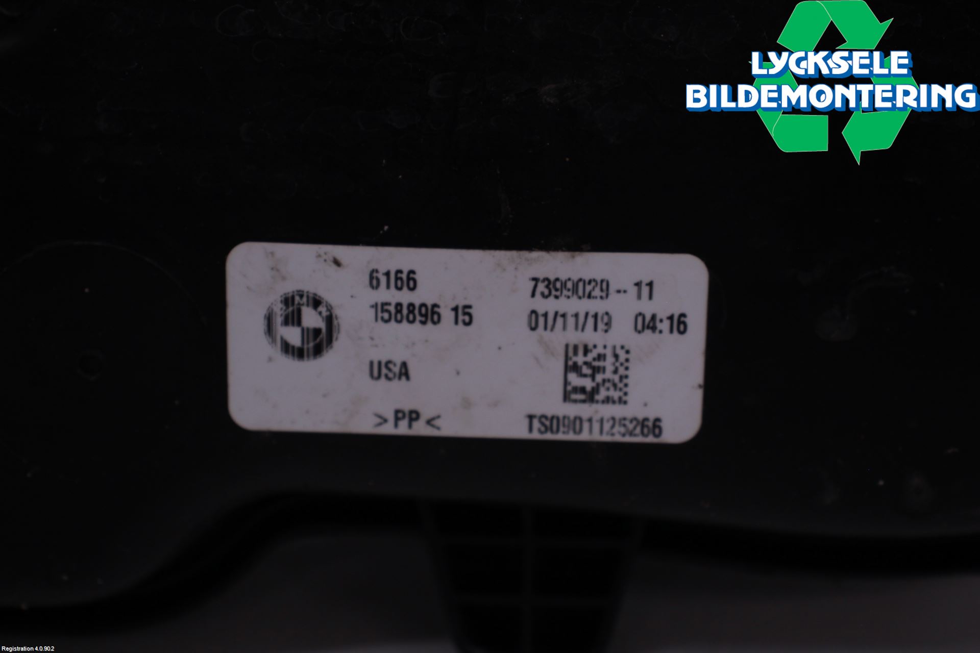 BMW X3 G01 18- Spolartank Vindruta