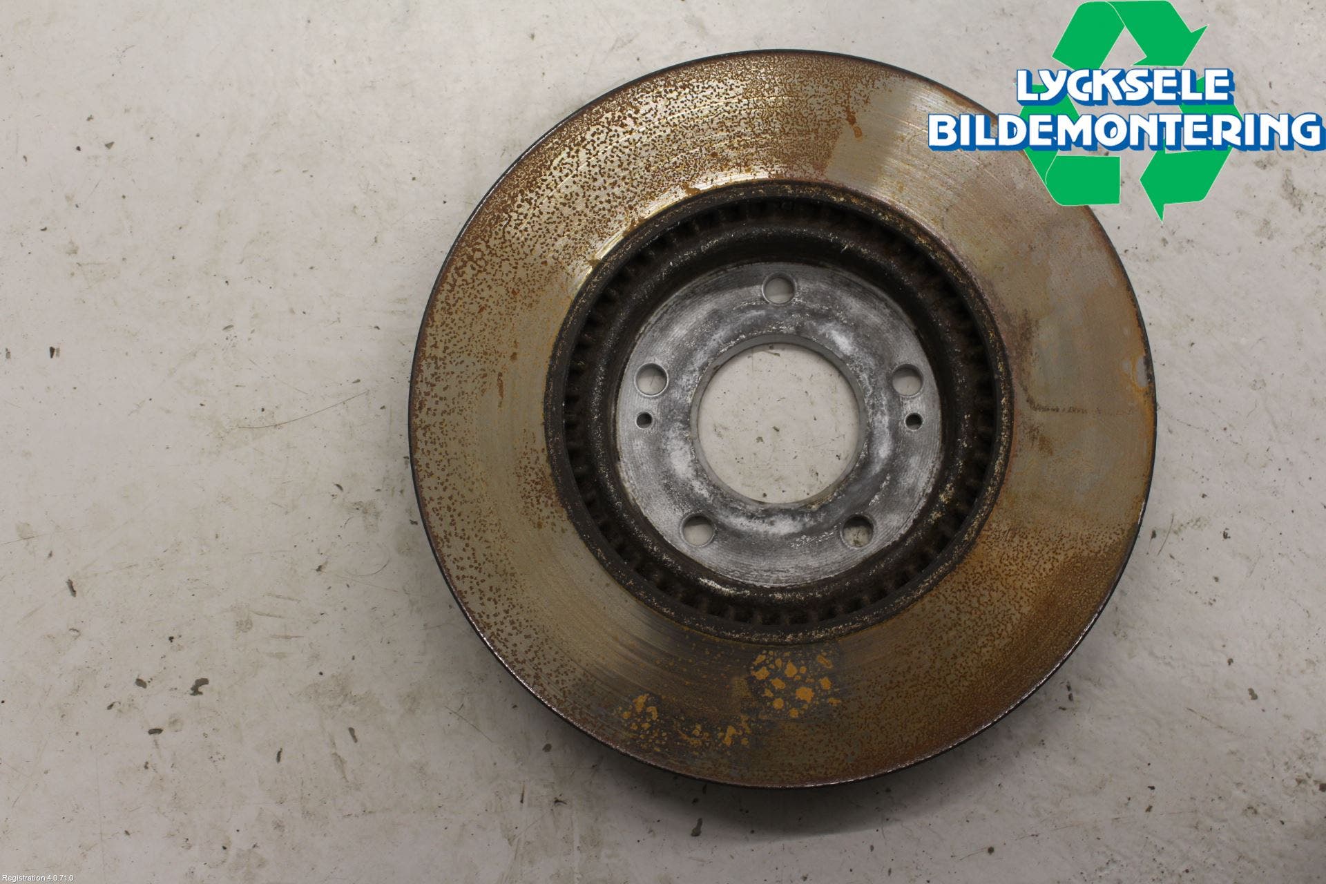 Kia SPORTAGE (SL) 11-15 Bromsskiva Fram