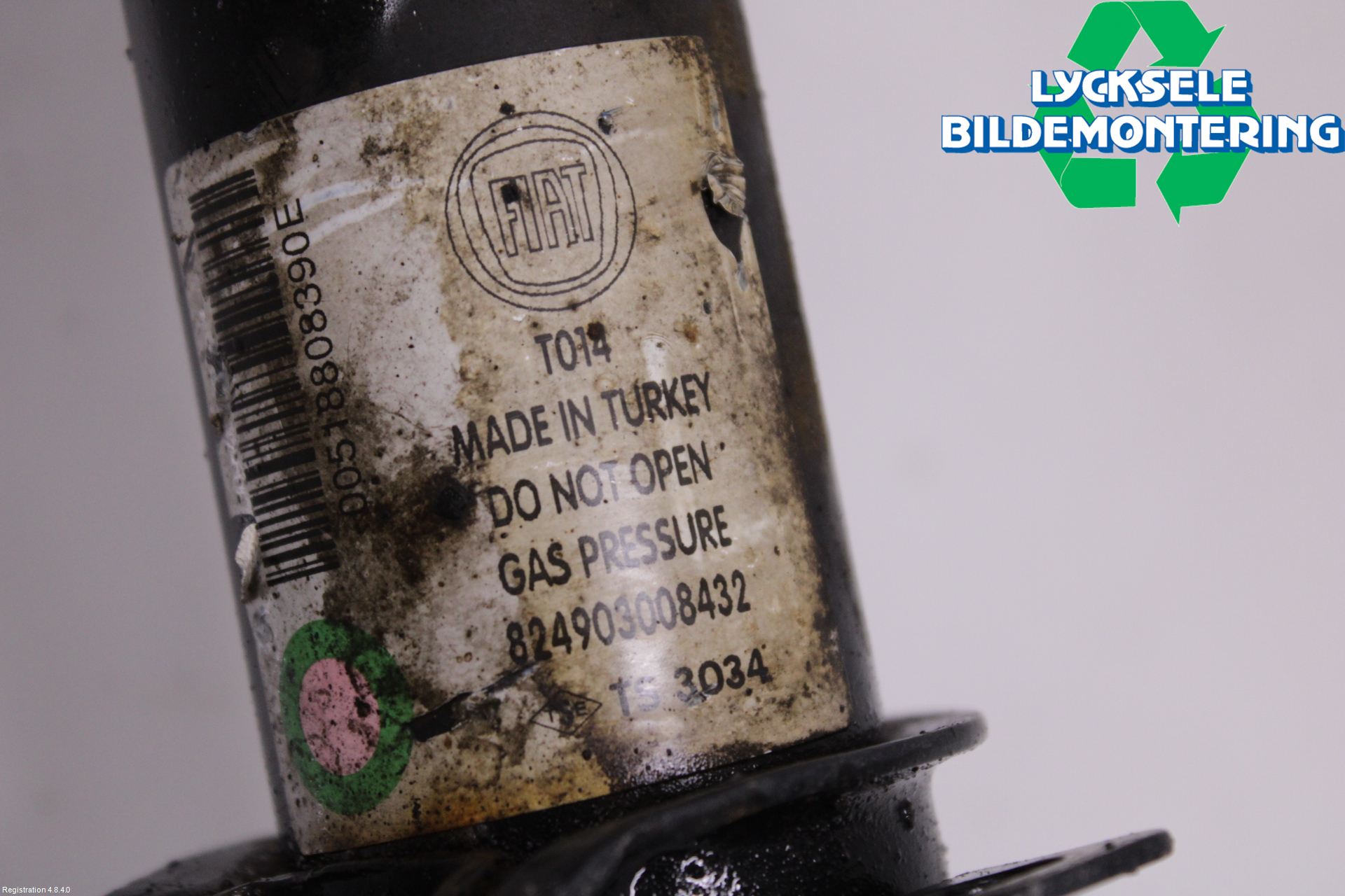 Opel COMBO D 12-18 Fjäderben Fram Vänster