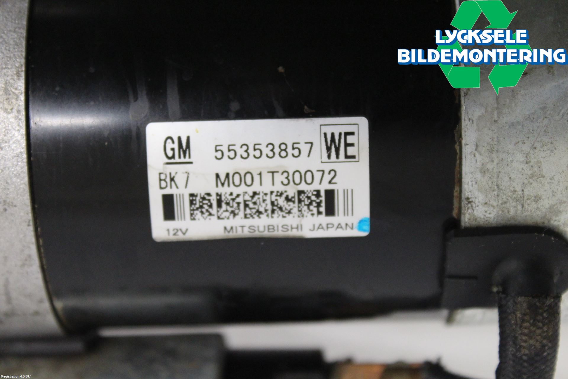 Opel INSIGNIA 09-16 Startmotor Diesel