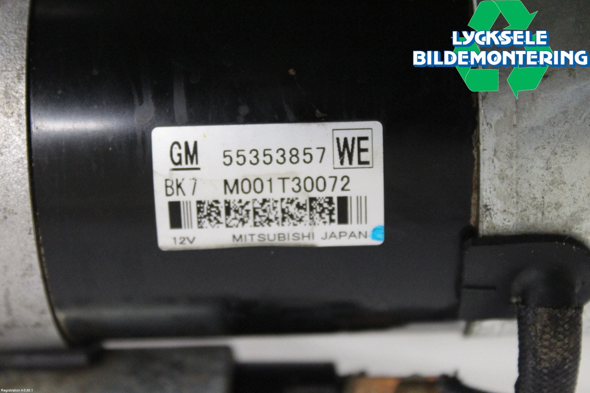 Opel INSIGNIA 09-16 Startmotor Diesel