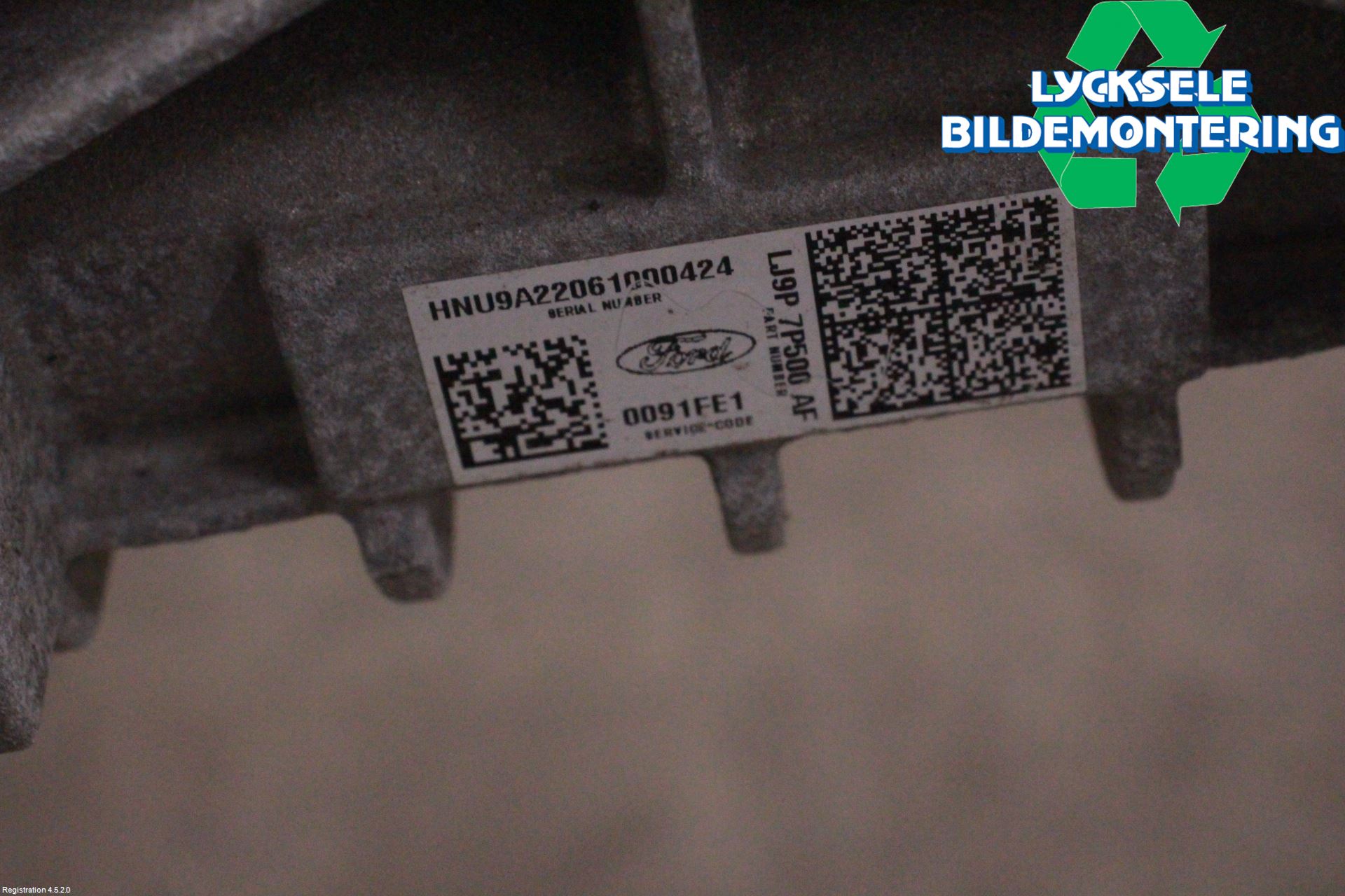 Ford MUSTANG Mach-E 21- Motor Elektrisk Bak