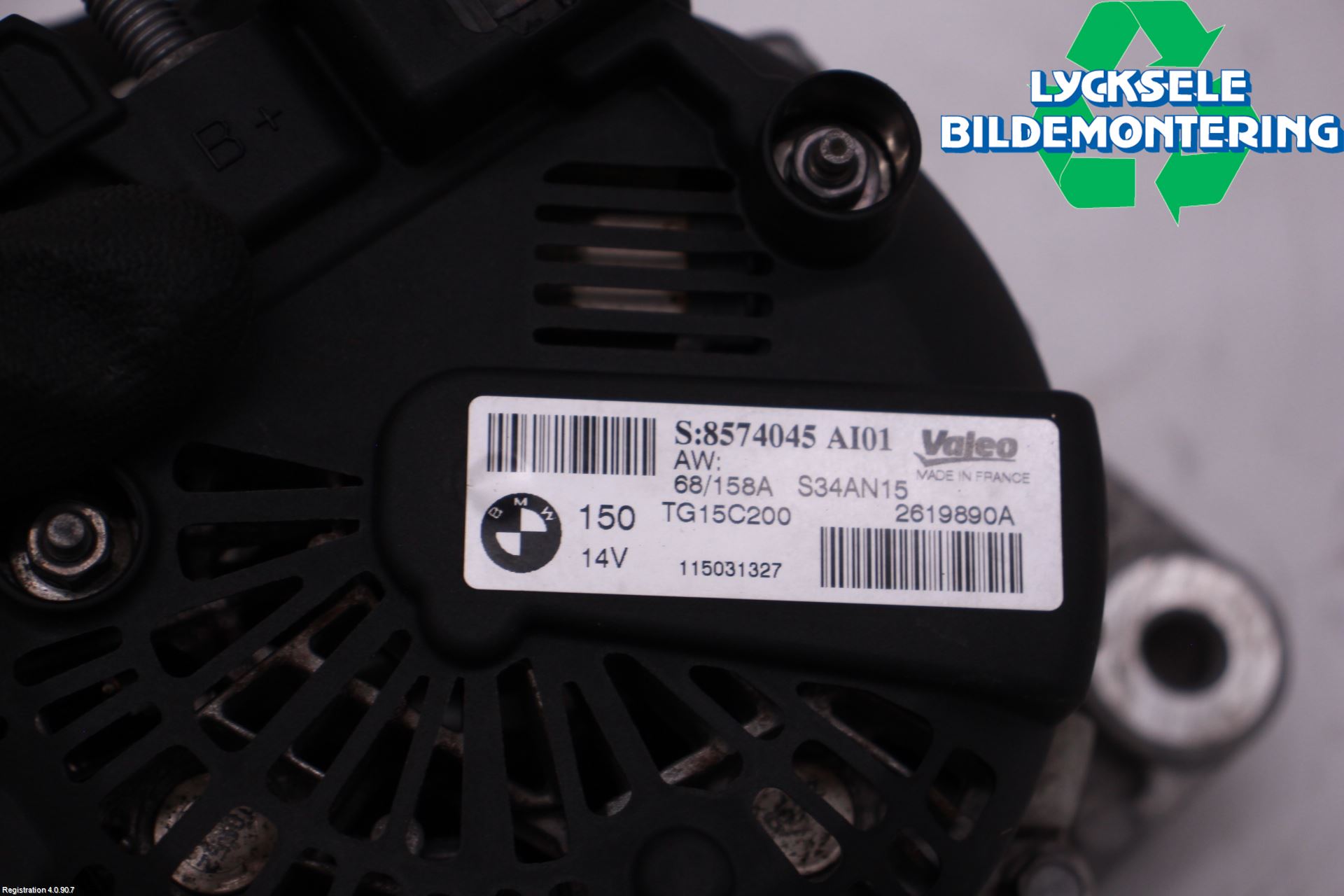 Toyota AURIS 13-19 Generator