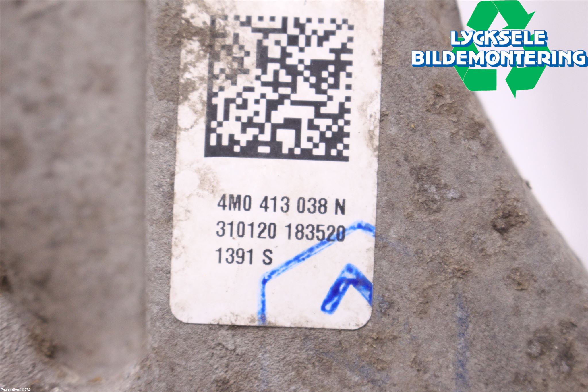 Audi E-TRON, S GE 19- Fjäderben Fram Höger