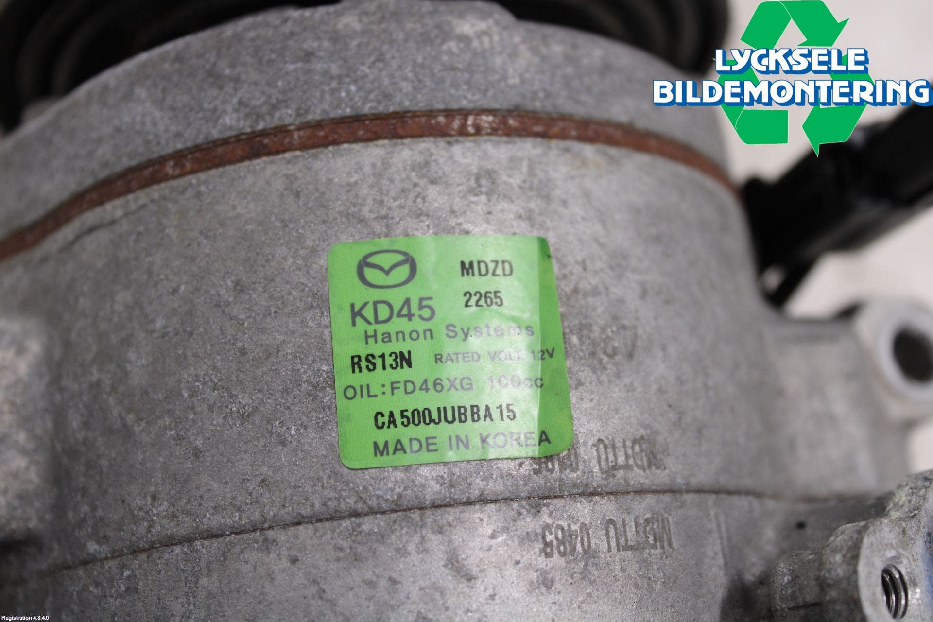 Mazda 3 III 14-19 Ac Kompressor