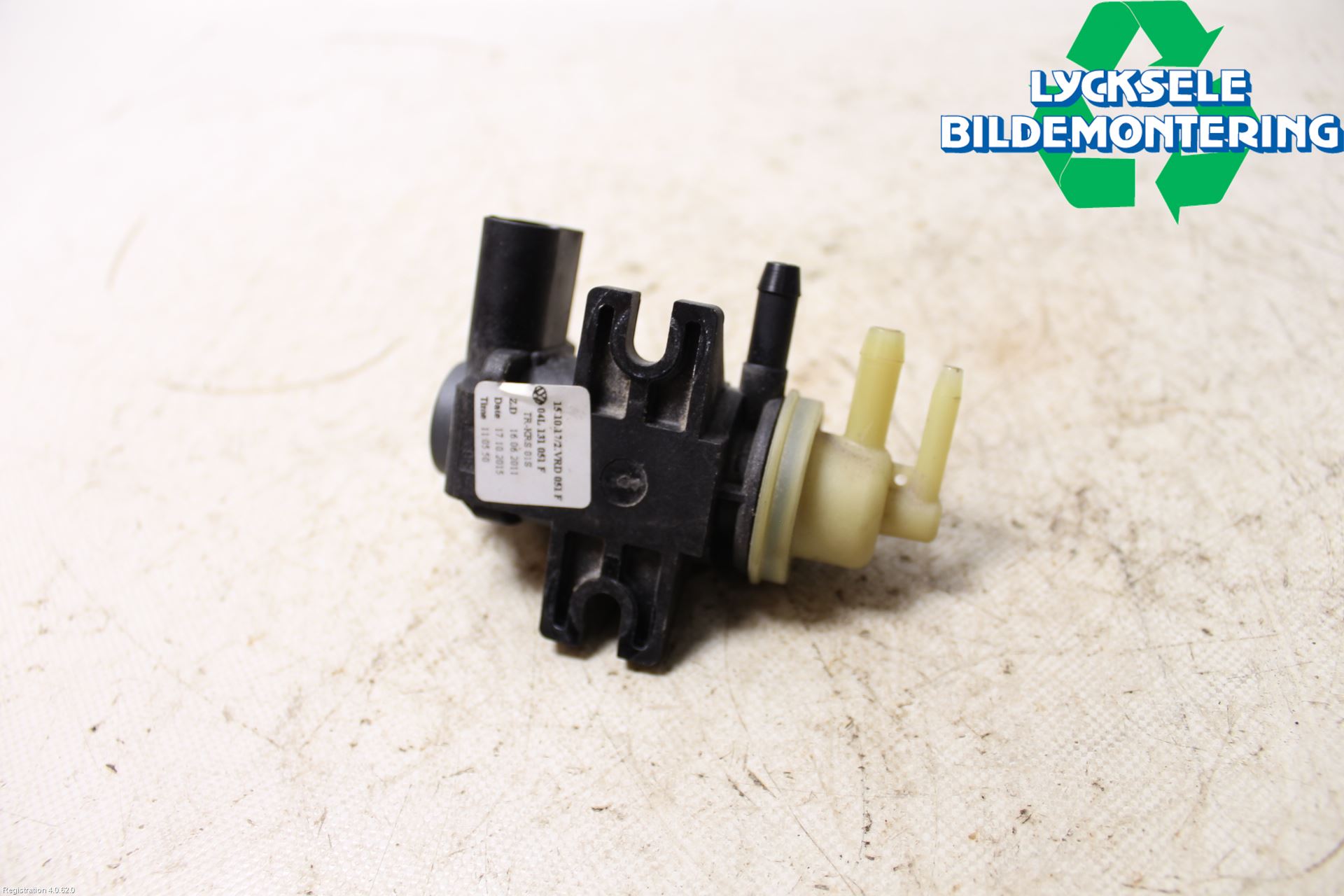 Volkswagen VW GOLF / E-GOLF VII 13-20 Magnetventil Laddtryck