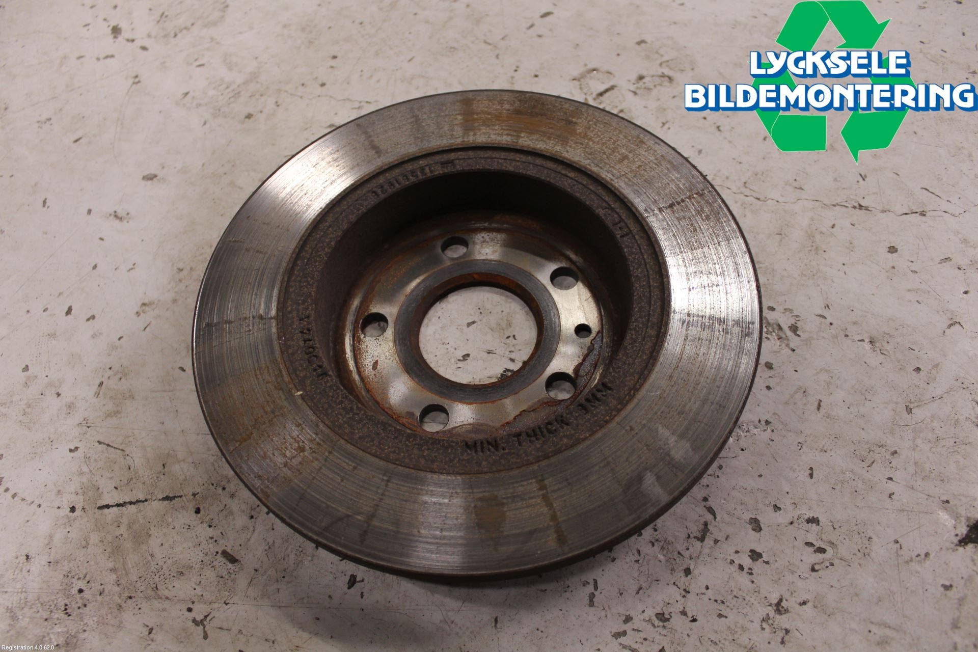 Opel ASTRA K 16-22 Bromsskiva Bak