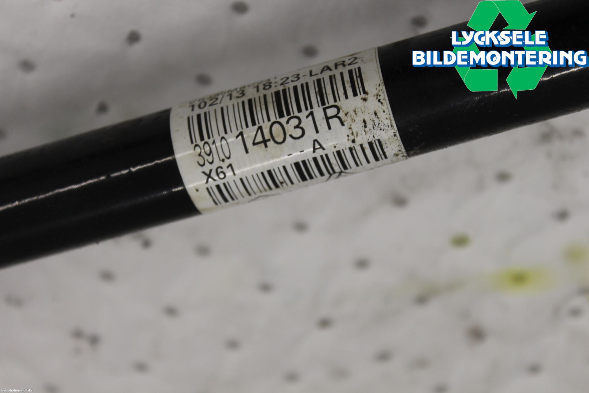 Renault KANGOO II 08-14 Drivaxel Fram Vänster