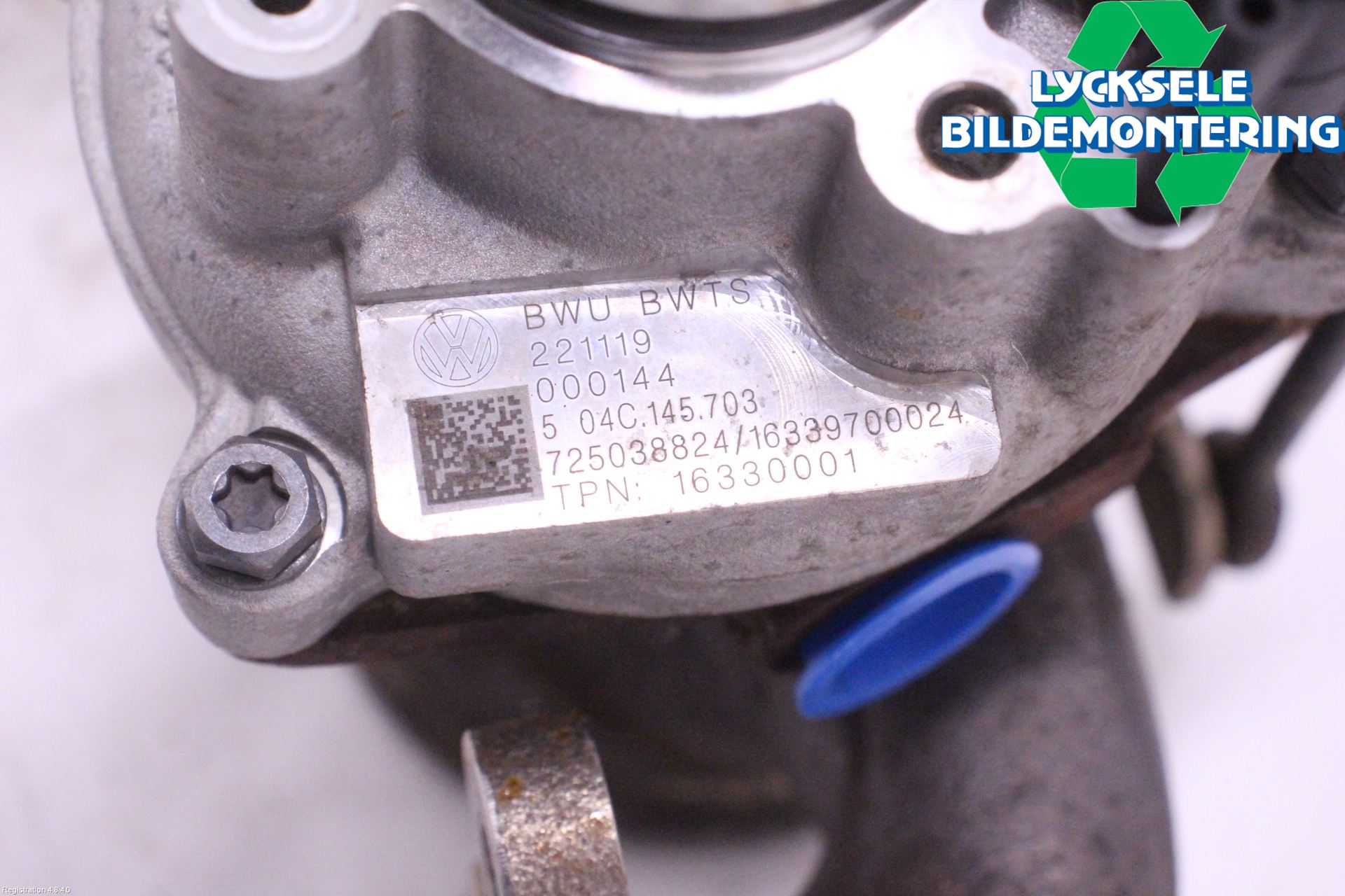 Volkswagen VW POLO VI 18->> Turboaggregat
