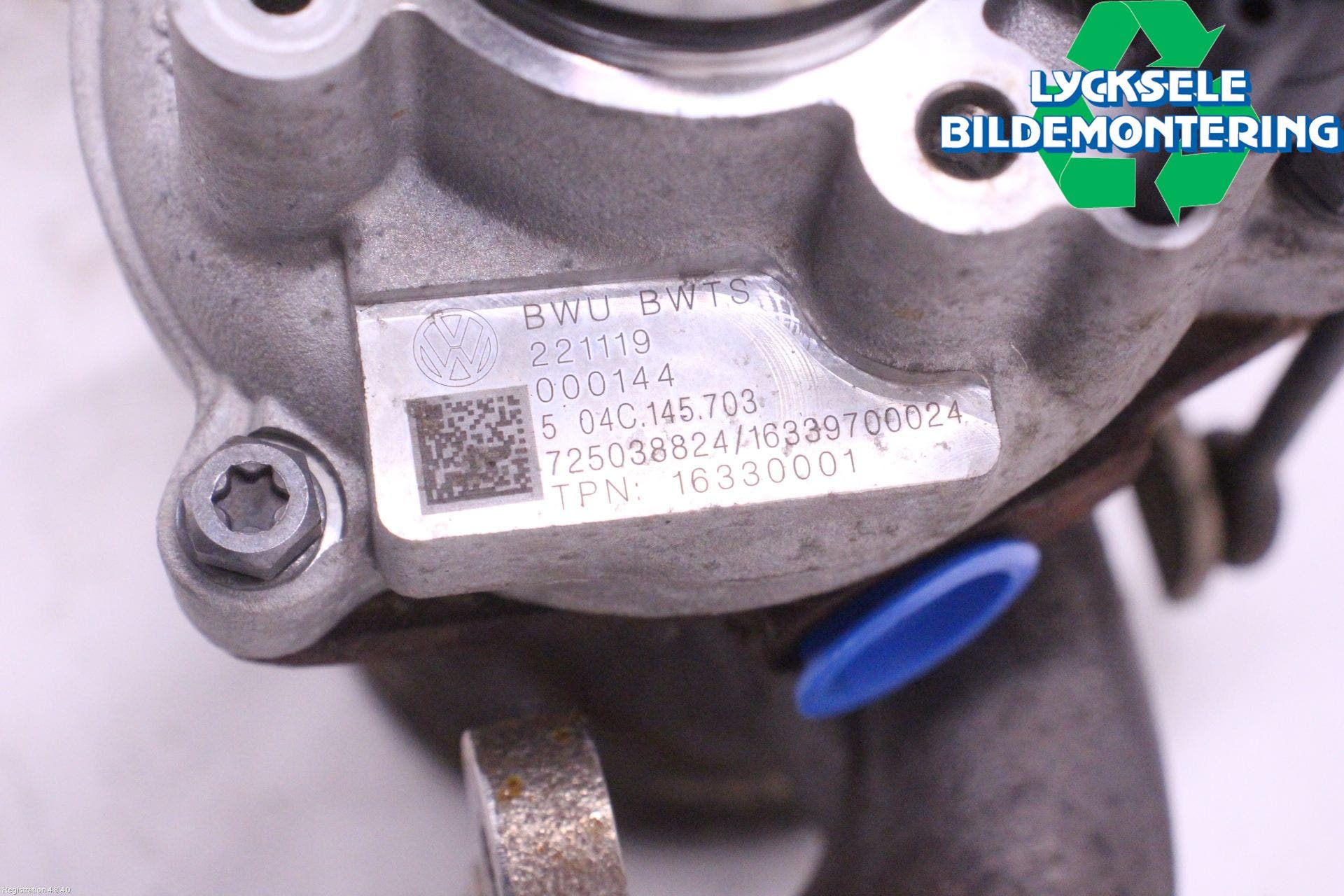 Volkswagen VW POLO VI 18->> Turboaggregat