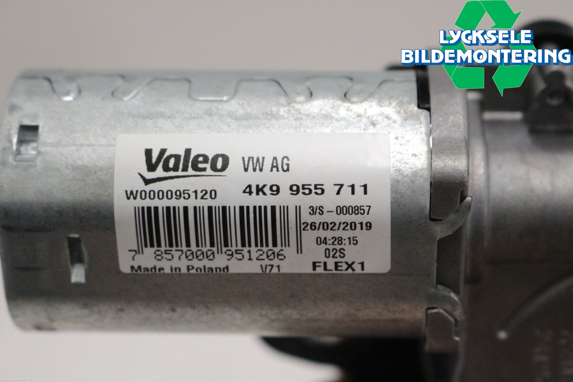 Audi A6 F2/C8 19- Torkarmotor Baklucka