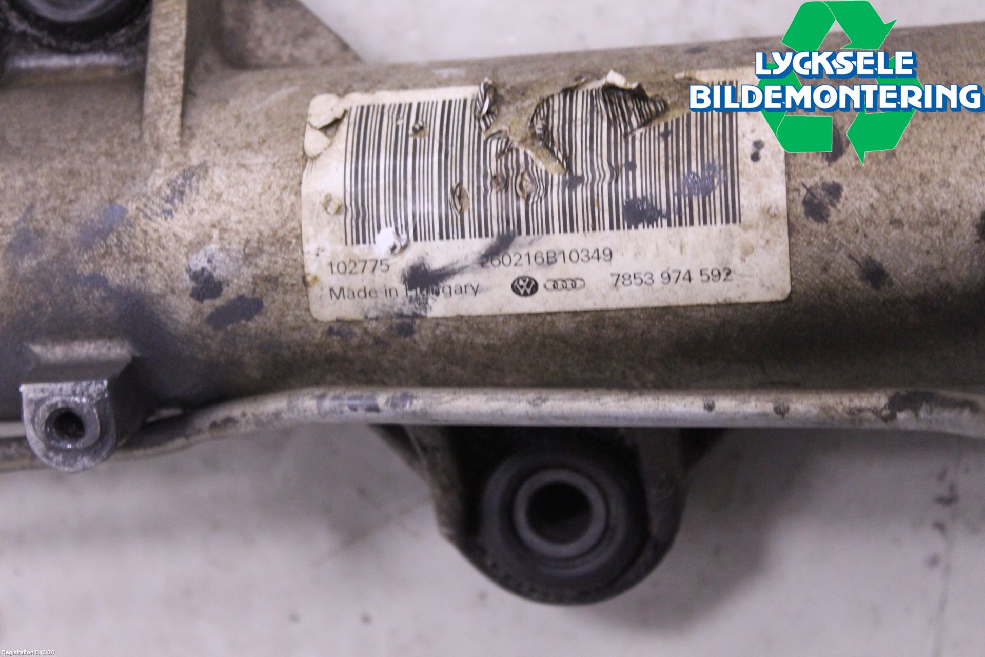 Volkswagen VW TRANSP/CARAVELLE (T6) 16-22 Styrväxel Servo -Snäcka