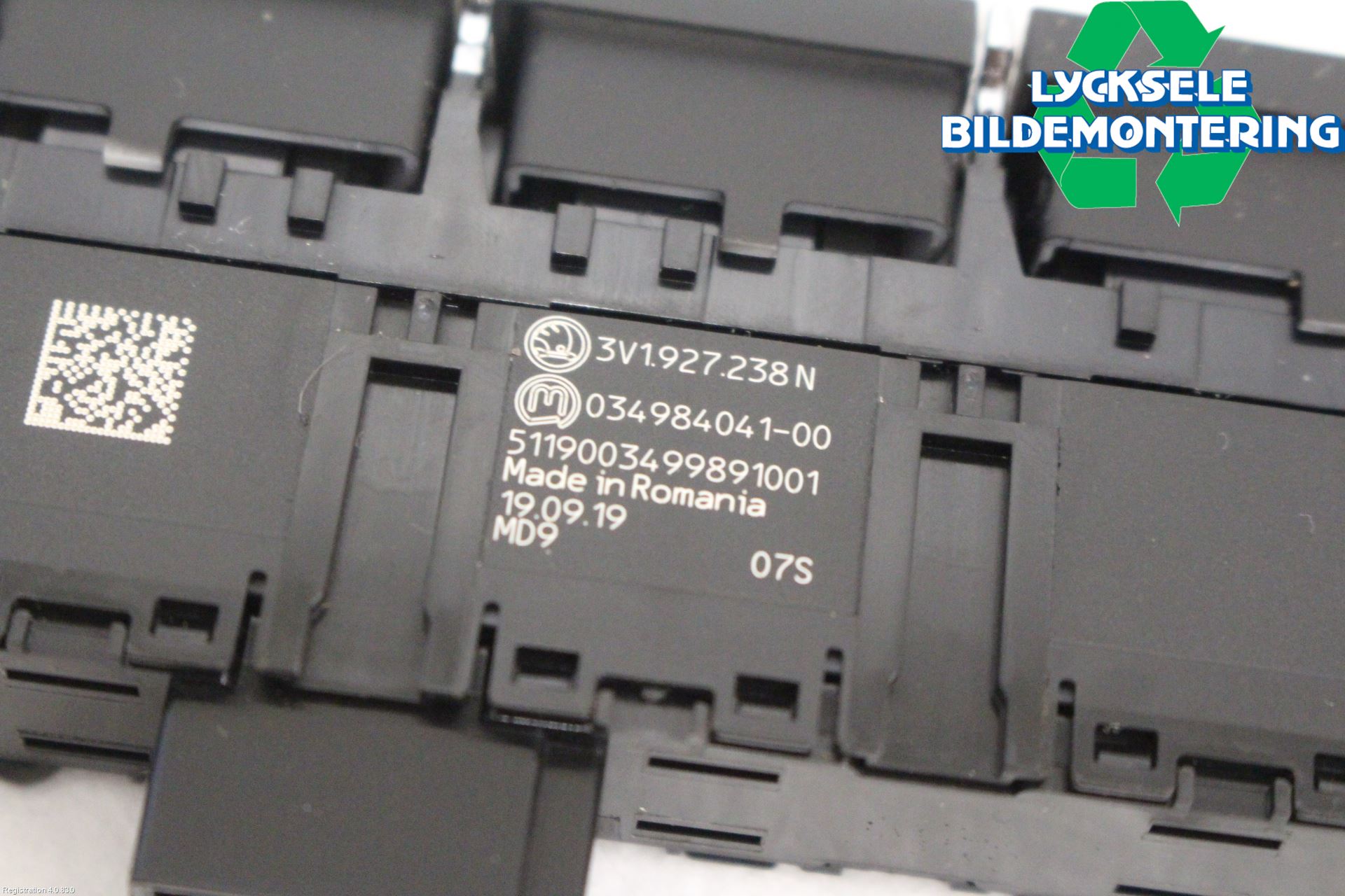 Skoda SUPERB 16-24 Strömställare Antisladd