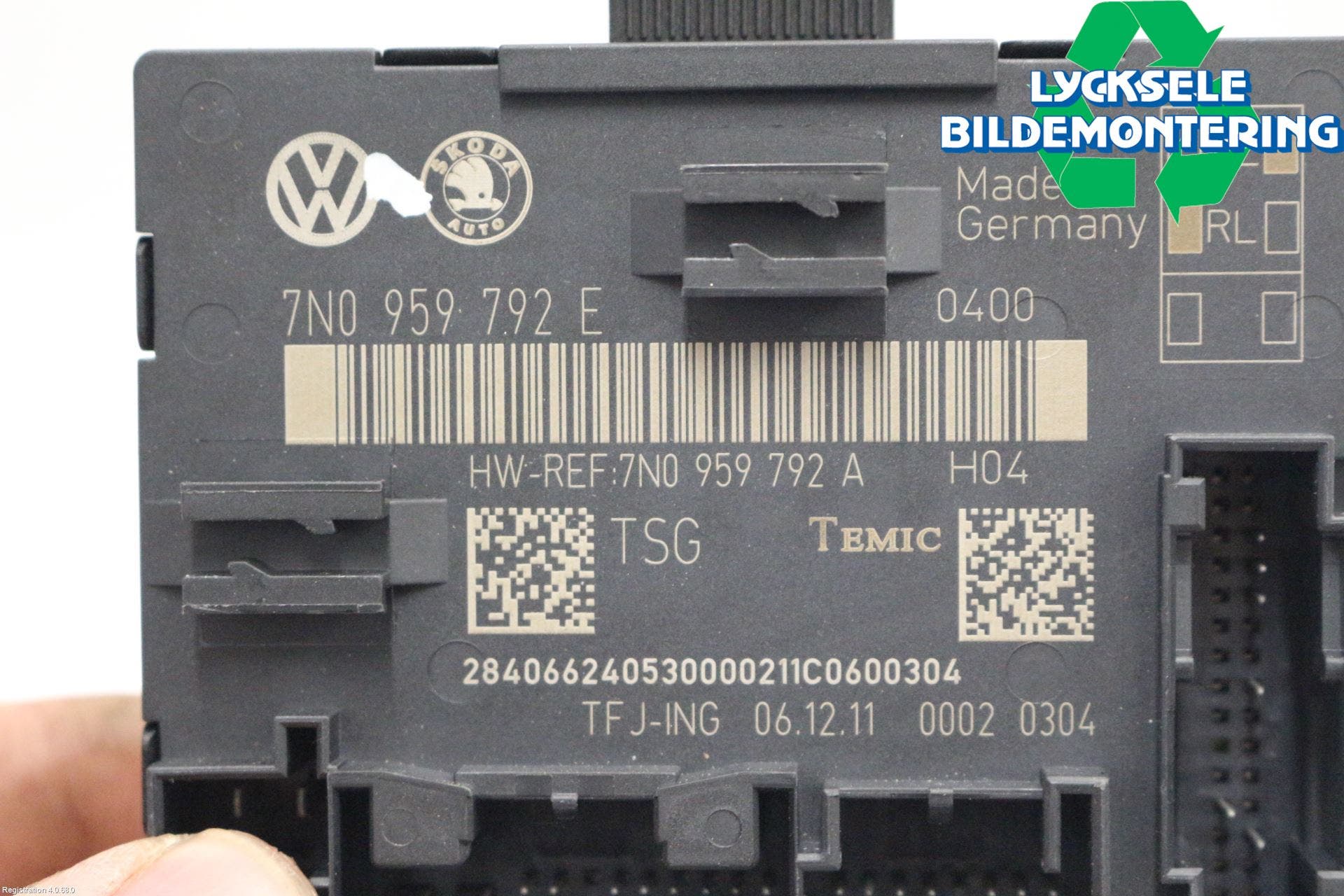 Seat ALHAMBRA 11- Styrenhet Dörr