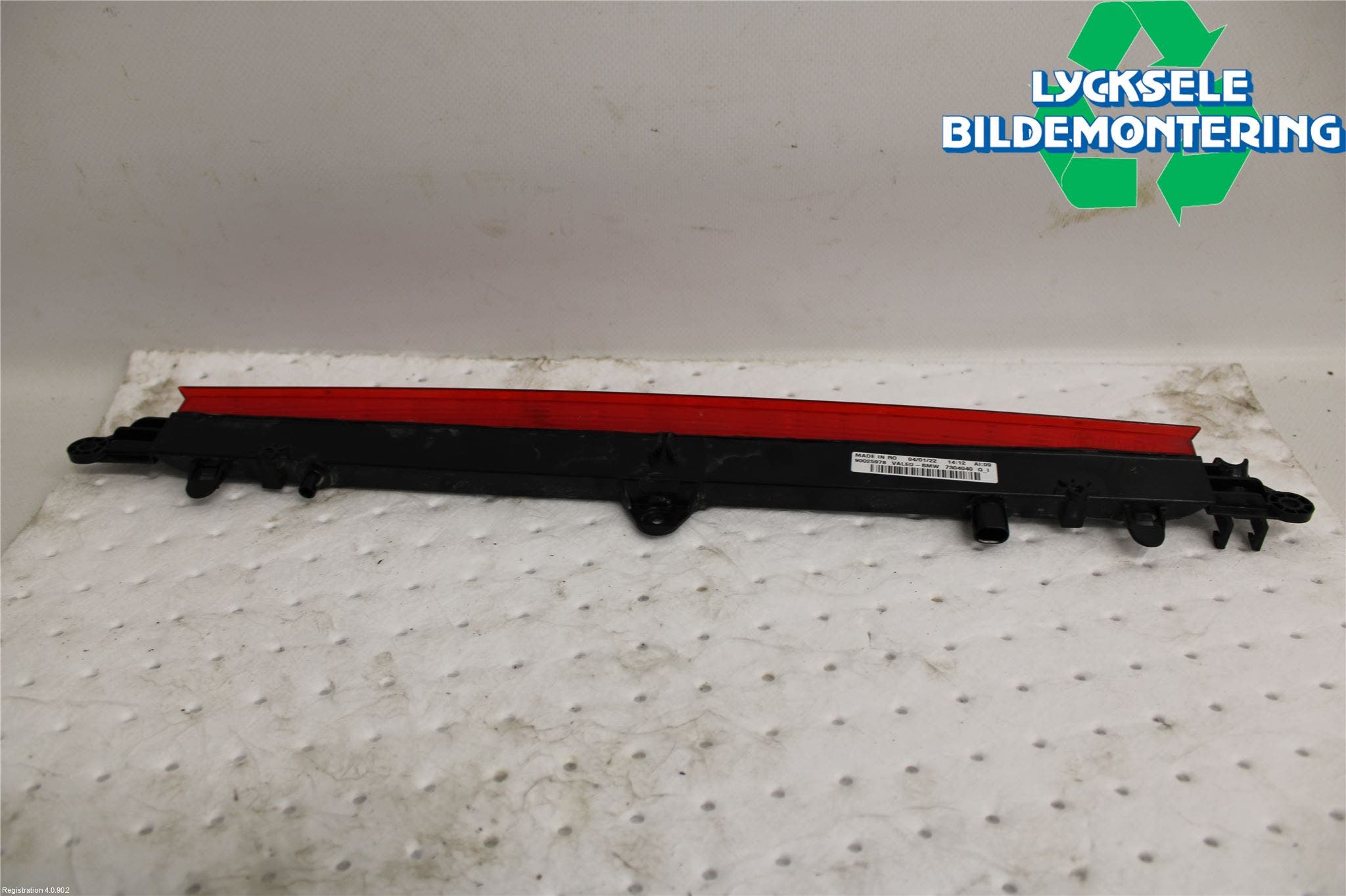 BMW i3 I01 13-22 Bromsljus Bakruta