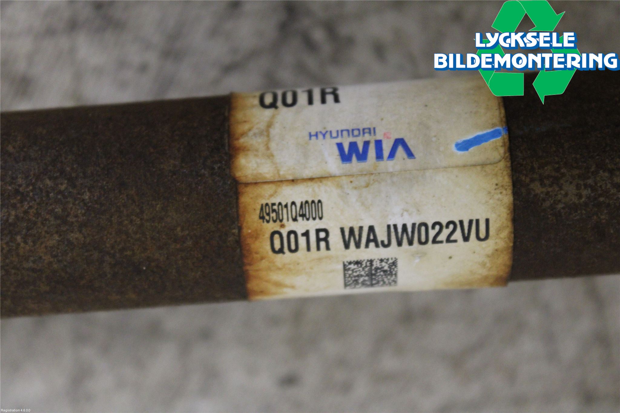 Kia NIRO (DE) 17-22 Drivaxel Fram Höger
