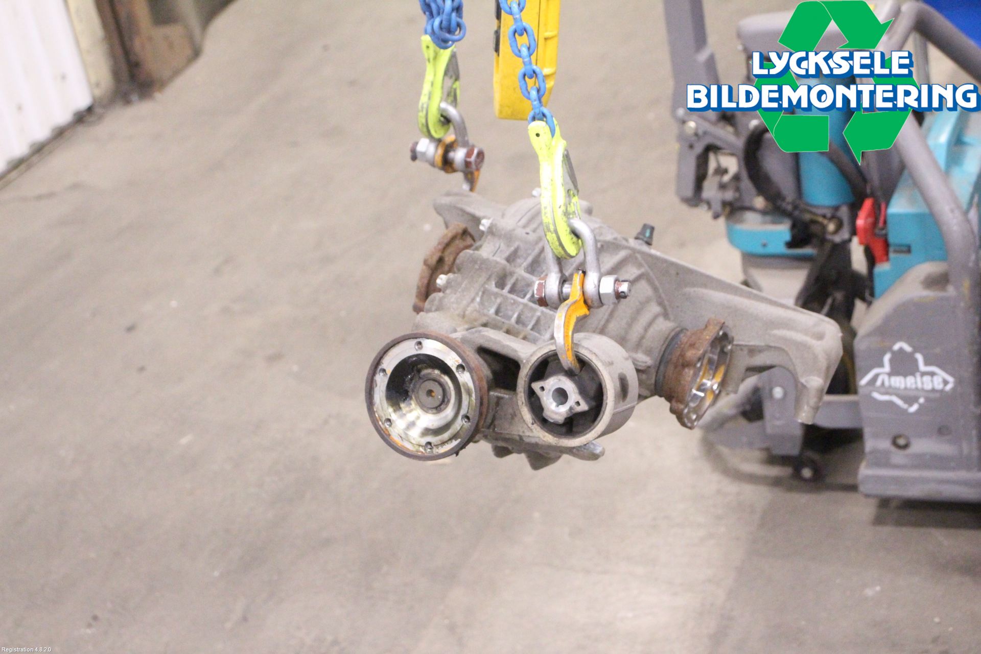 Audi Q7/SQ7 Bakväxel-Diff