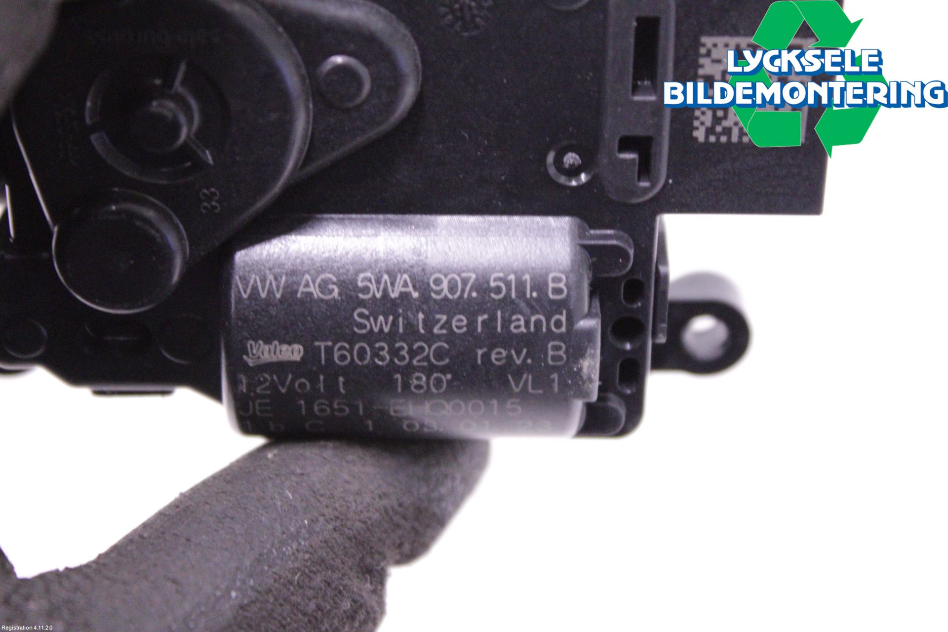 Volkswagen VW GOLF / E-GOLF VIII 20- Ac Reglermotor